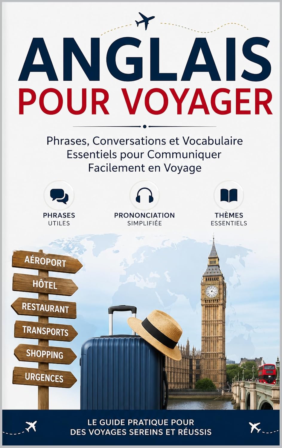ler totalmente Anglais pour Voyager Phrases, Conversations et Vocabulaire Essentiels pour Communiquer Facilement en Voyage: conversations et mots indispensables avec... Le guide pratique pour (French Edition)
