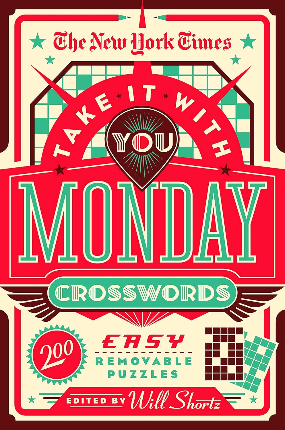 ler totalmente The New York Times Take It with You Monday Crosswords: 200 Easy Removable Puzzles