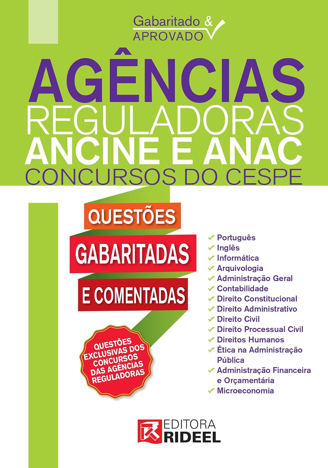 Gabaritado e Aprovado – Agências Reguladoras ANCINE e ANAC baixar livro de graça