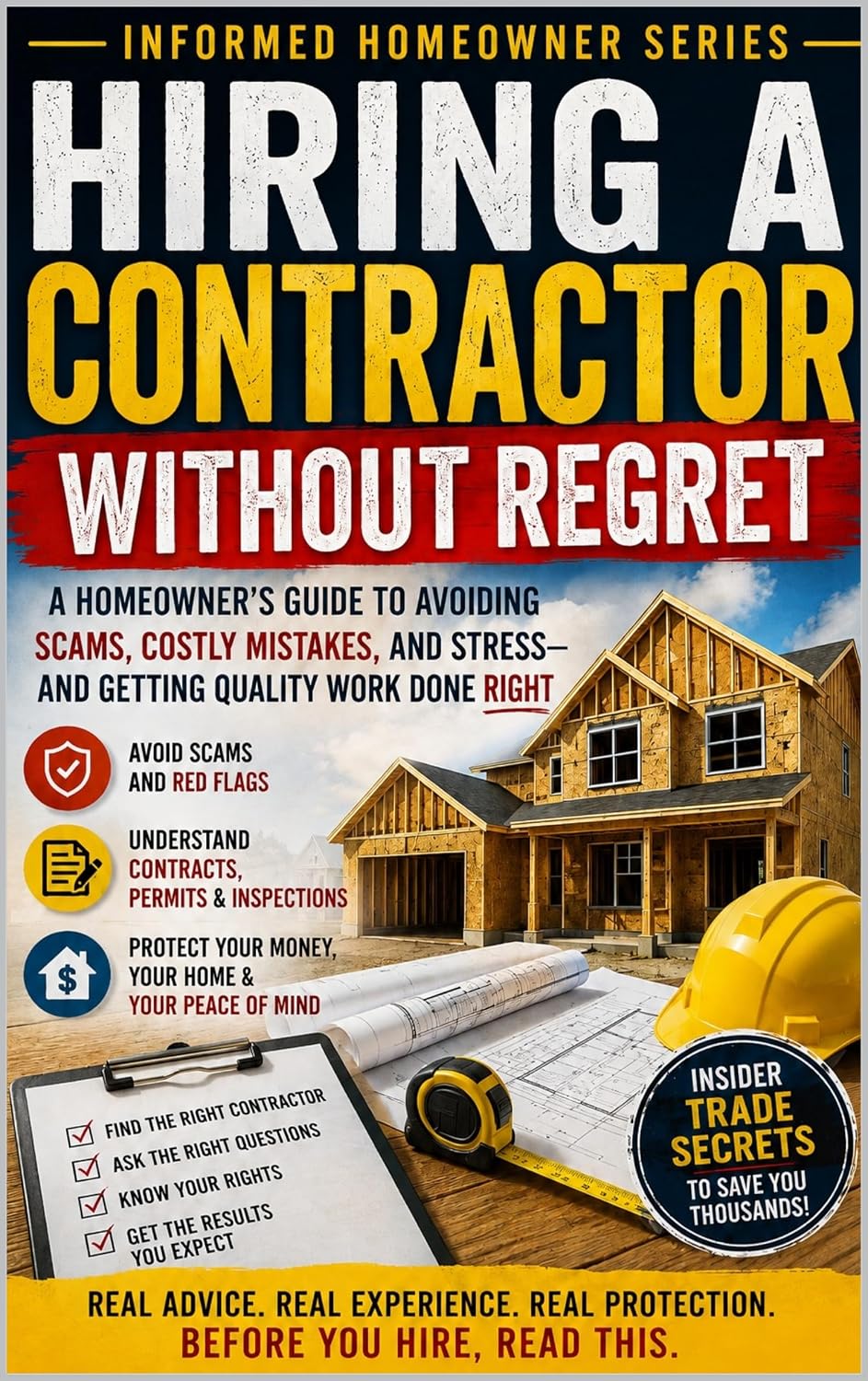 capítulo por capítulo baixar Hiring a Contractor Without Regret (Informed Homeowner Book 1) (English Edition)
