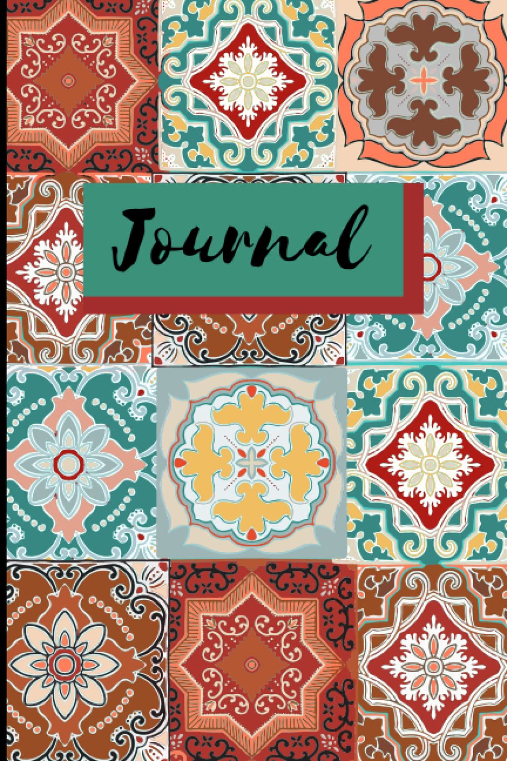 Journal: Beautiful Moroccan tile themed notebook, 120 pages, ideal for mum, dad, kids and Moroccan tile lovers baixar o livro de graça