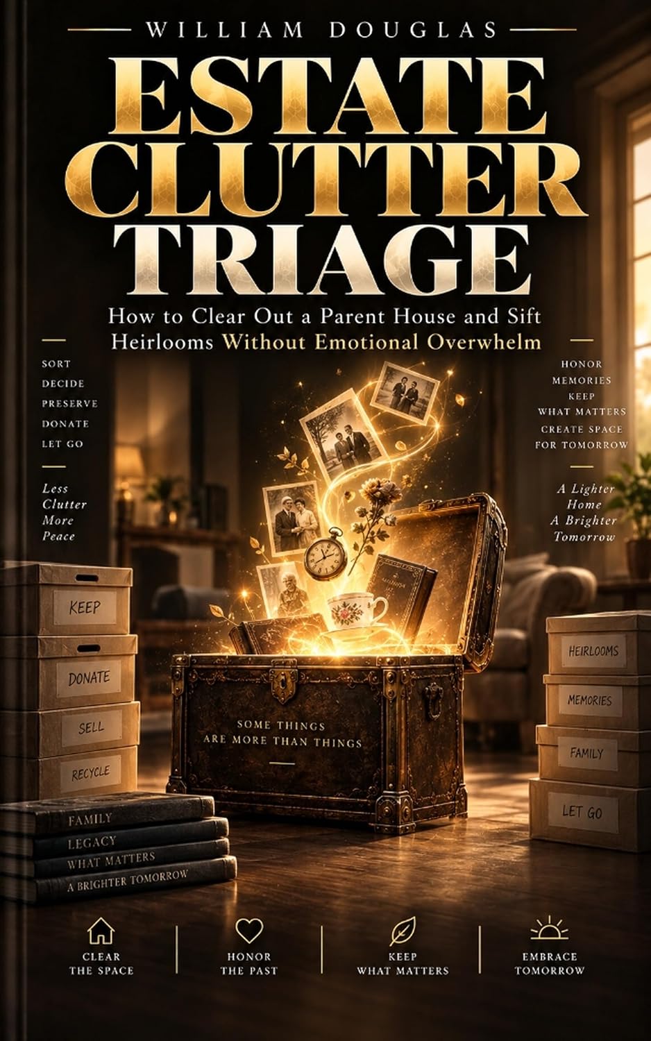 Estate Clutter Triage: How to Clear Out a Parent House and Sift Heirlooms Without Emotional Overwhelm (English Edition) baixar o livro de graça