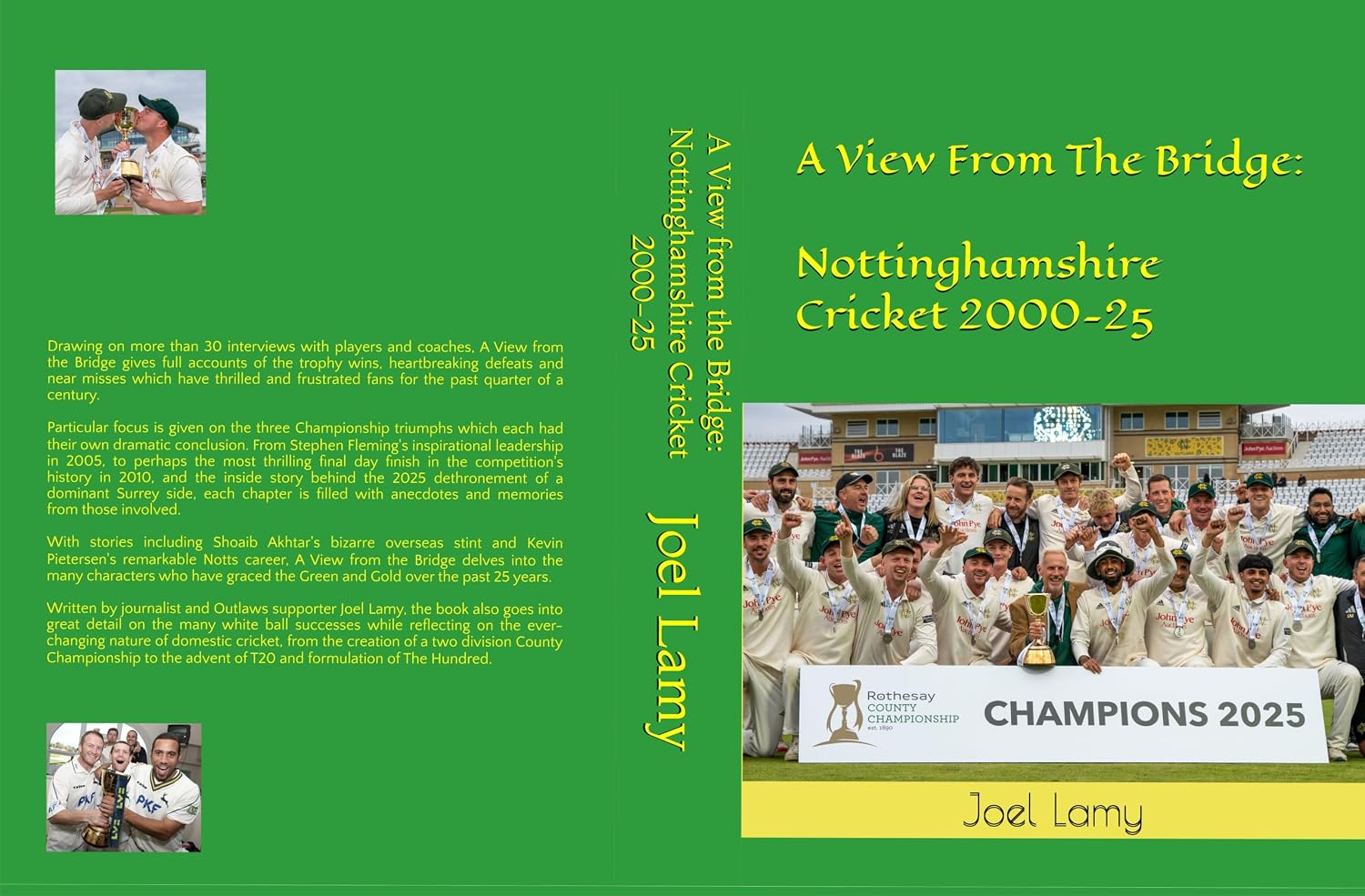 ler totalmente A View from the Bridge: Nottinghamshire Cricket 2000-25 - abridged version (English Edition)