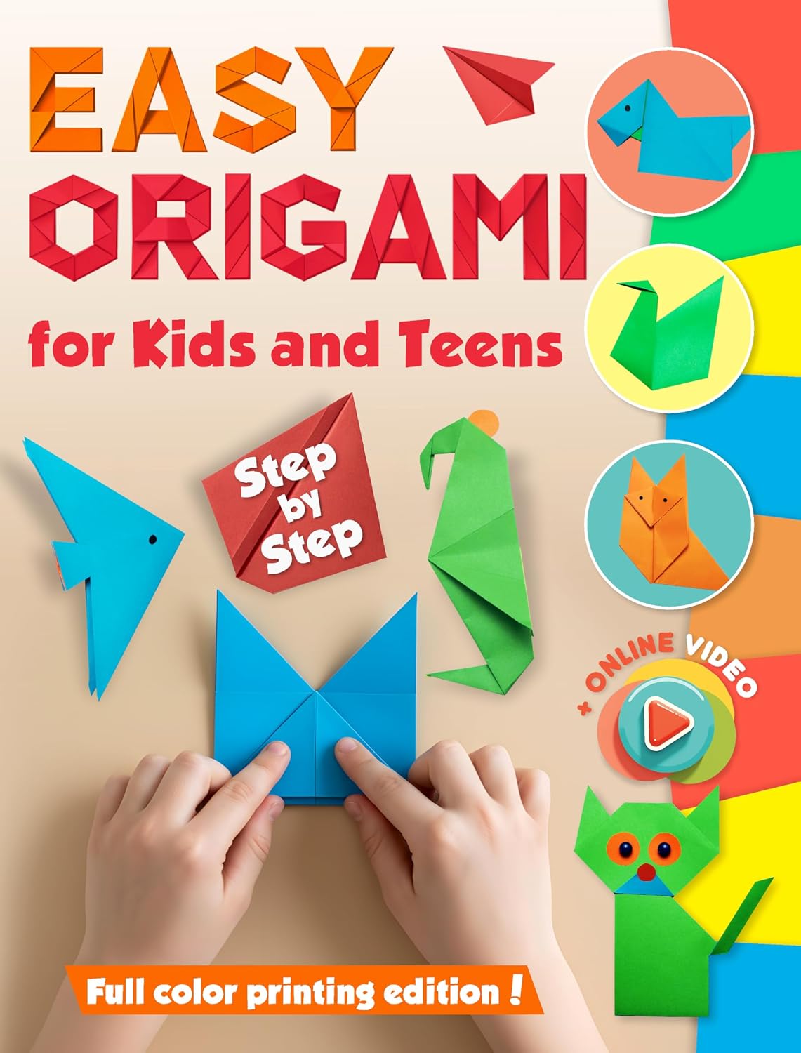 Easy Origami for Kids and Teens: Full Color Printing. 35 Models. Step by Step (English Edition) baixar o livro de graça