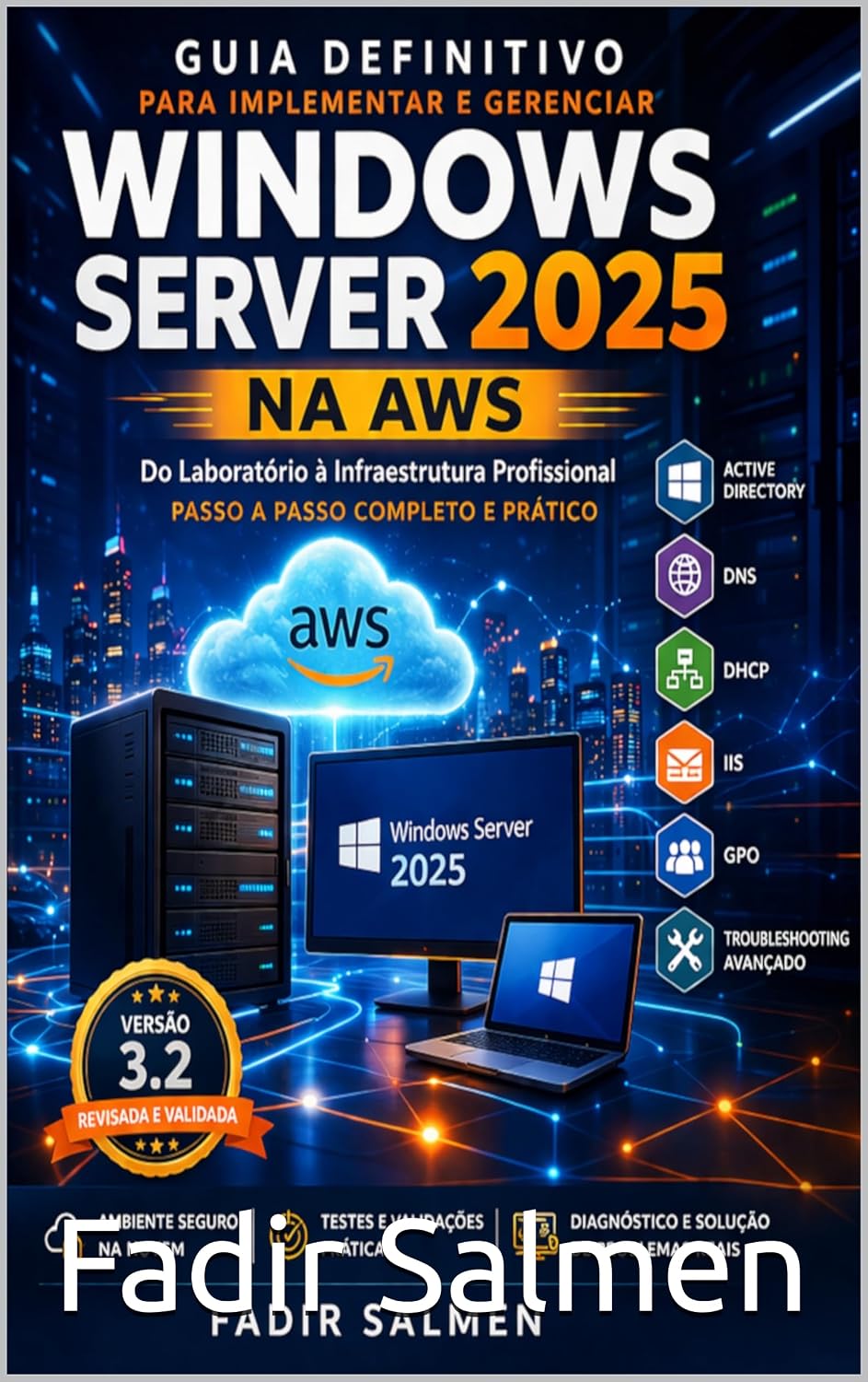 GUIA DEFINITIVO PARA IMPLEMENTAR E GERENCIAR WINDOWS SERVER 2025 NA AWS: Do Laboratório à Infraestrutura Profissional - PASSO A PASSO COMPLETO E PRÁTICO baixar livro de graça