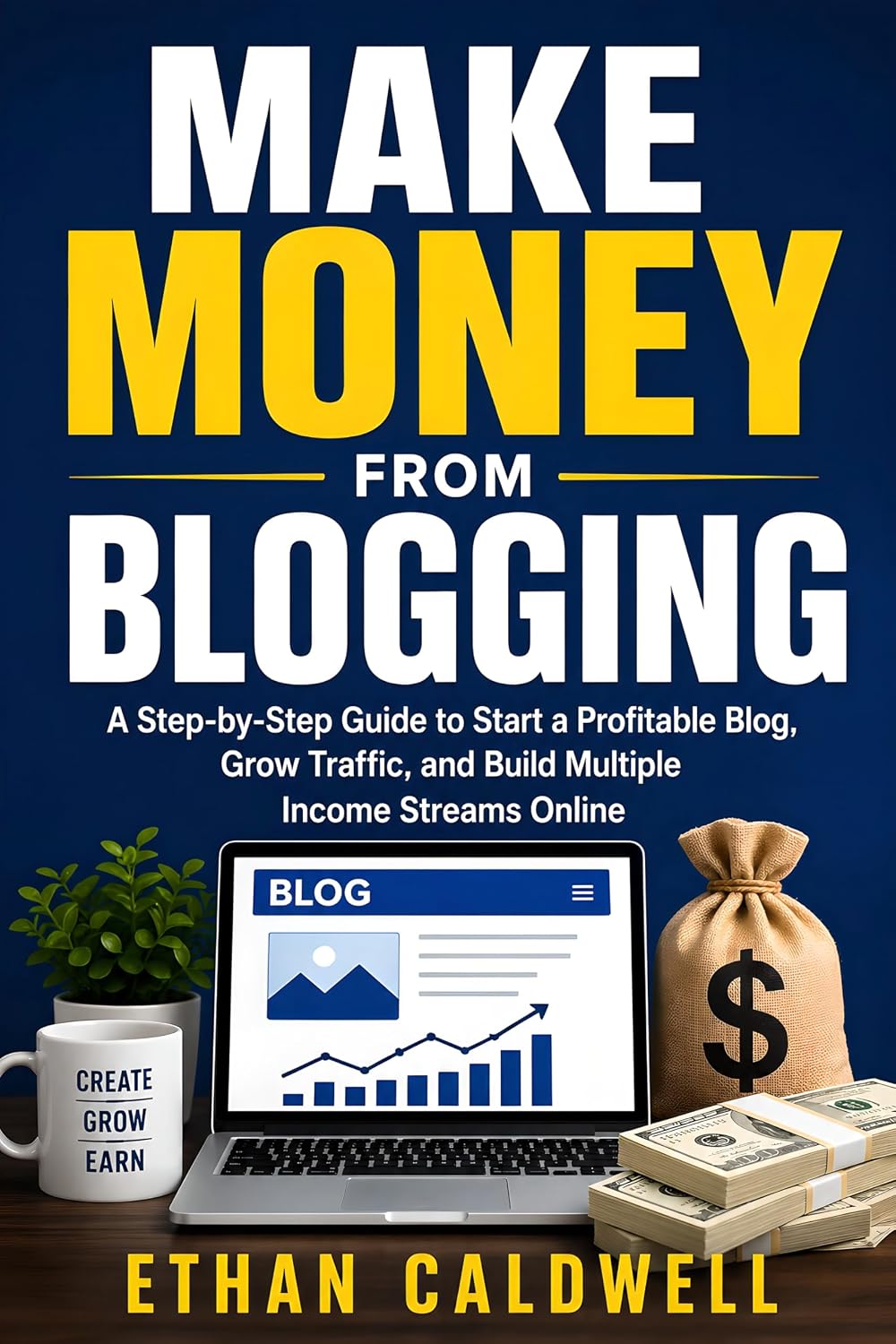 Make Money from Blogging: A Step-by-Step Guide to Start a Profitable Blog, Grow Traffic, and Build Multiple Income Streams Online (English Edition) baixar o livro de graça