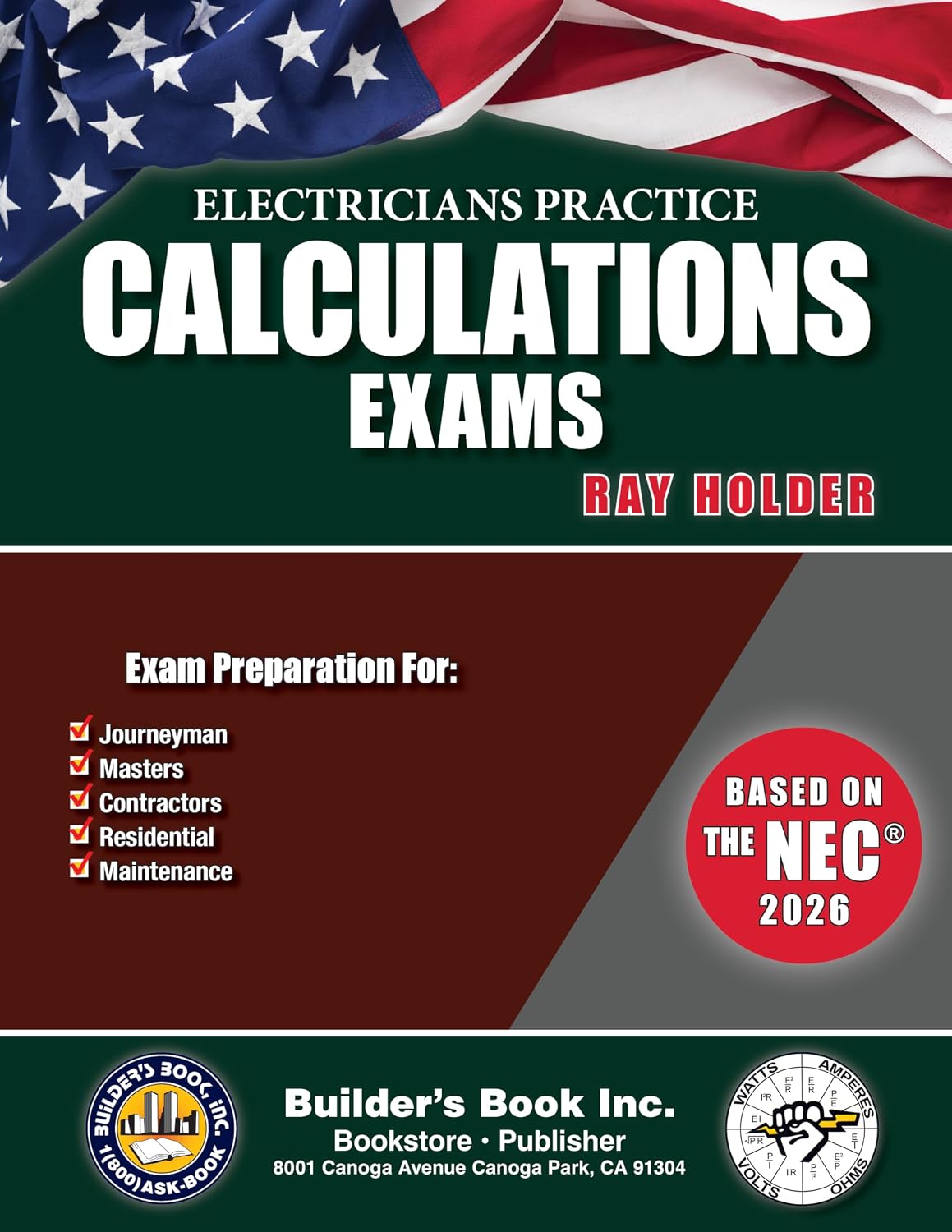 ler totalmente 2026 Electricians Practice Calculations Exams By Ray Holder