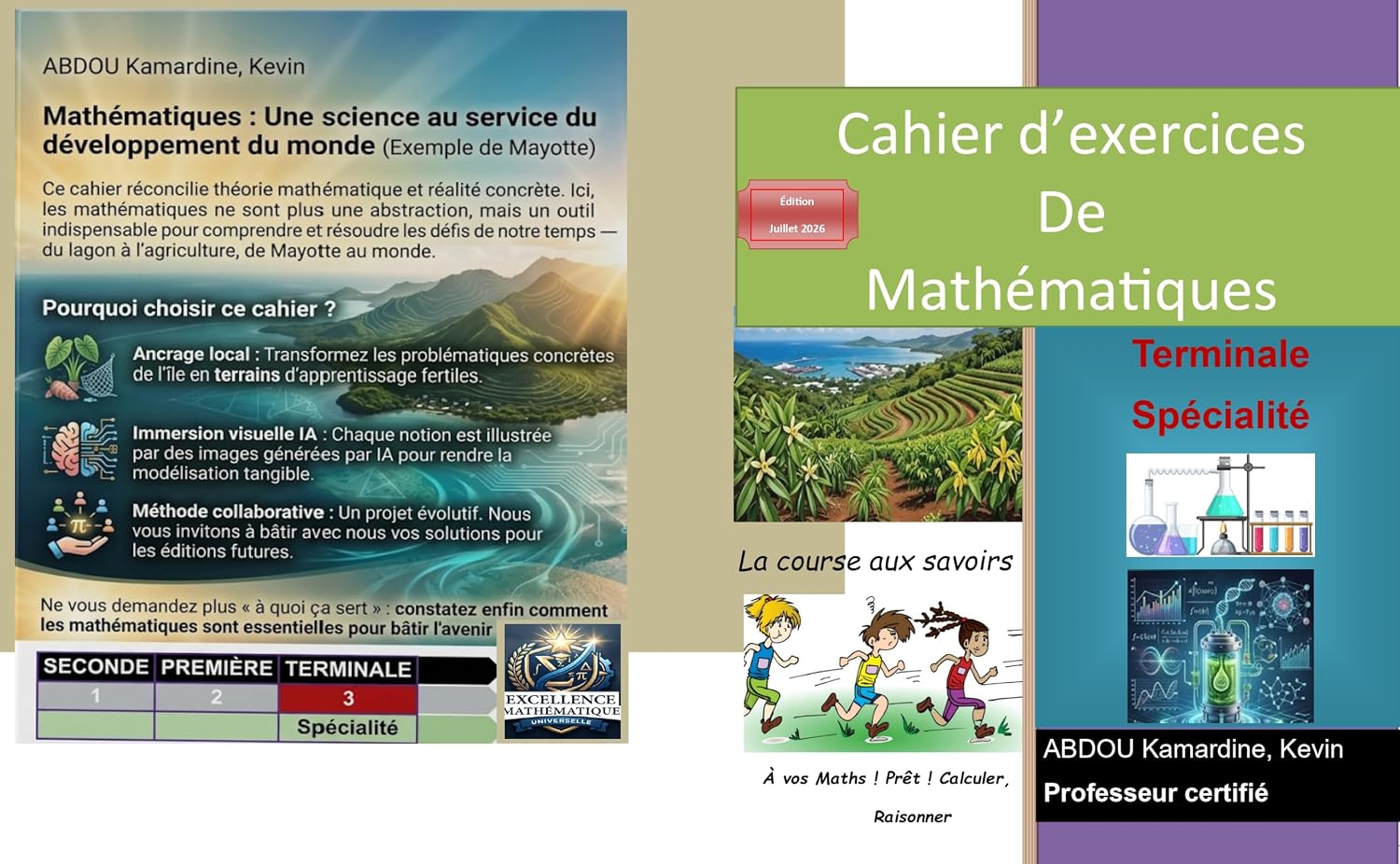 capítulo por capítulo baixar Cahier d'exercices de Mathématiques Terminale Spécialité: Une science au service de la préservation et du développement (French Edition)