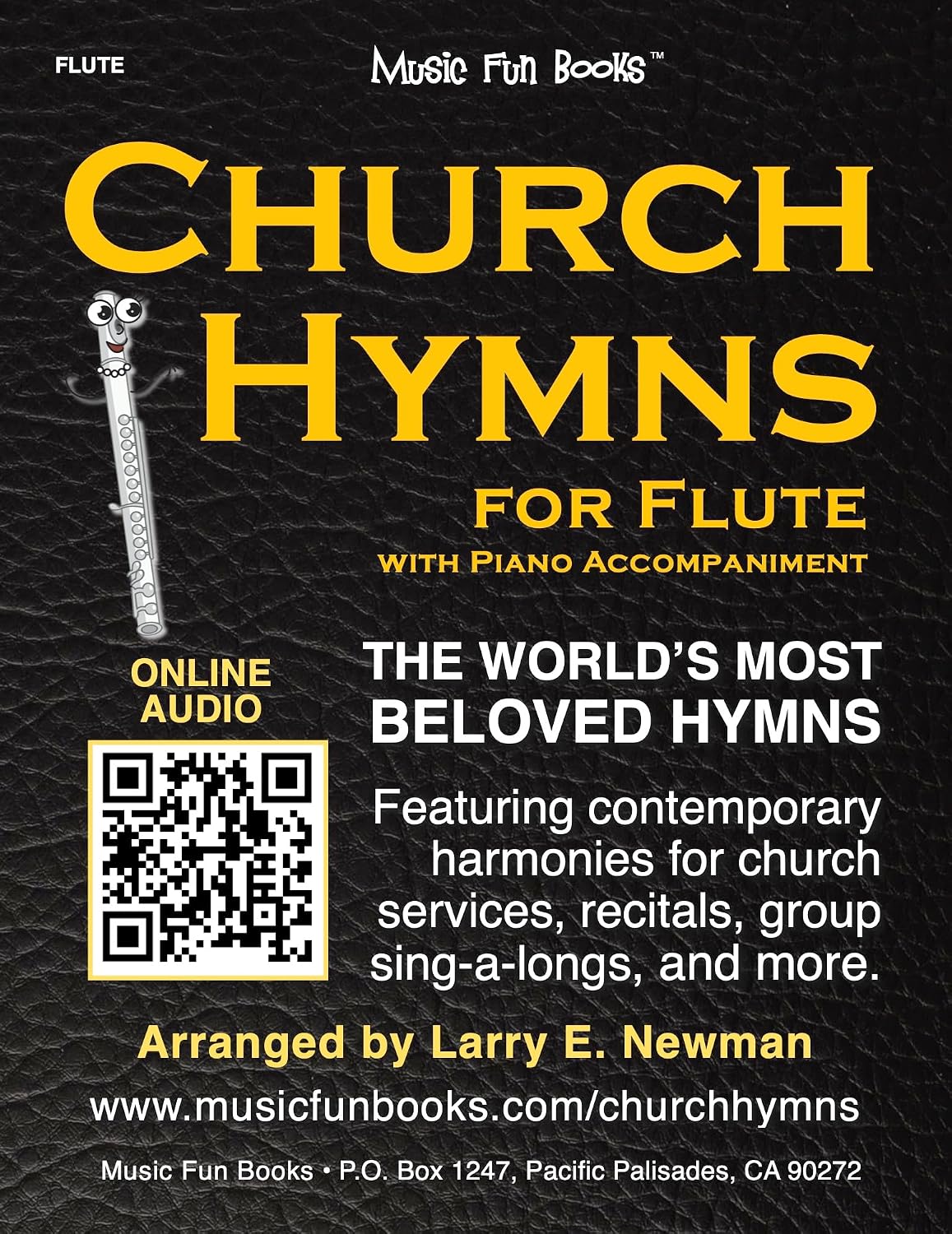 Church Hymns for Flute with Piano Accompaniment: Featuring contemporary harmonies for church services, recitals, group sing-a-longs, and more. (English Edition)