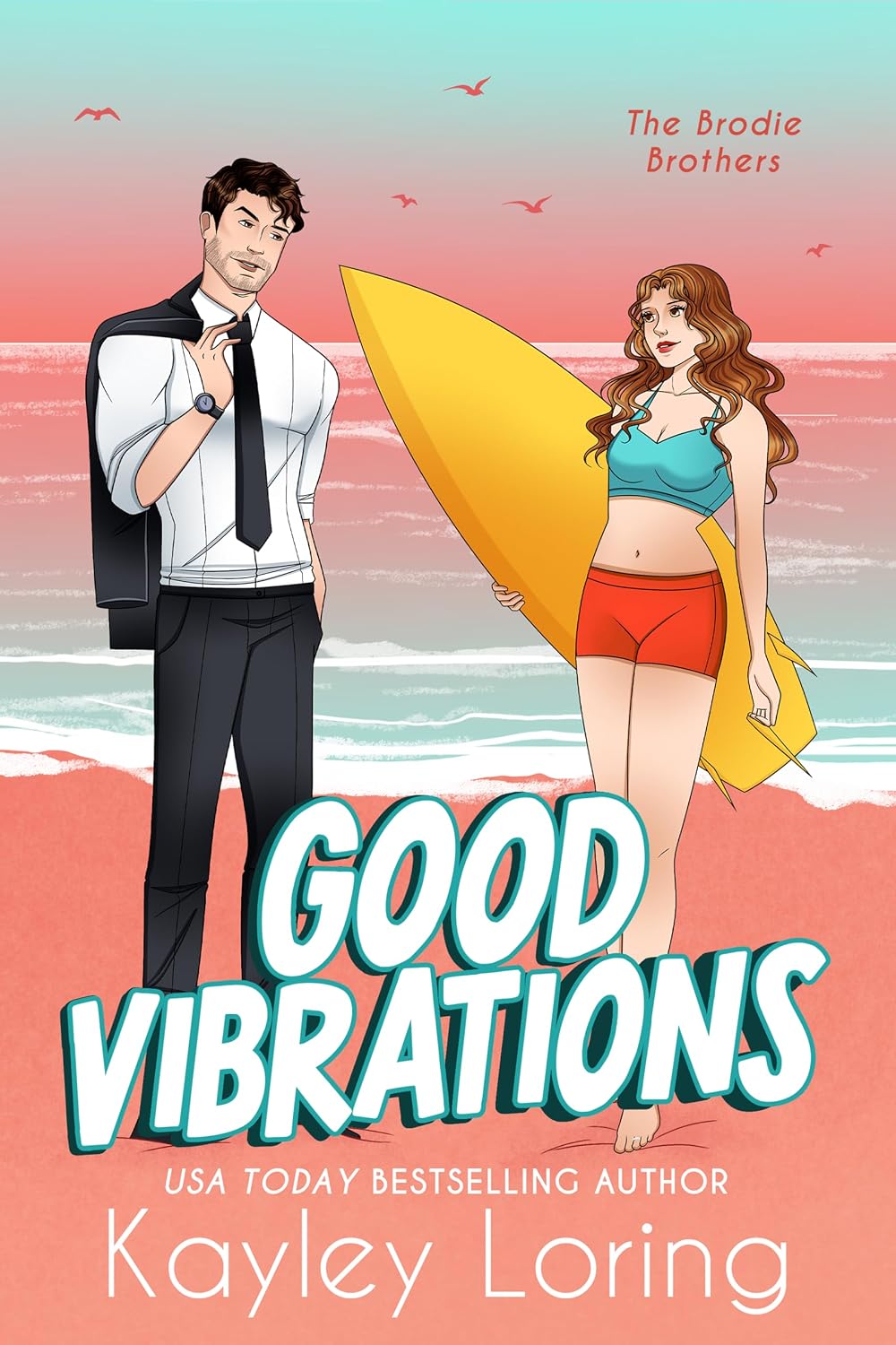 Good Vibrations: A Grumpy Sunshine Single Dad Romantic Comedy (The Brodie Brothers Book 3) (English Edition) baixar livro de graça