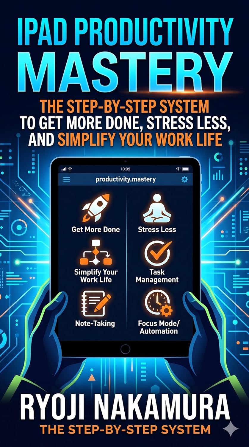 ler totalmente iPad Productivity Mastery: The Step-by-Step System to Get More Done, Stress Less, and Simplify Your Work Life (English Edition)