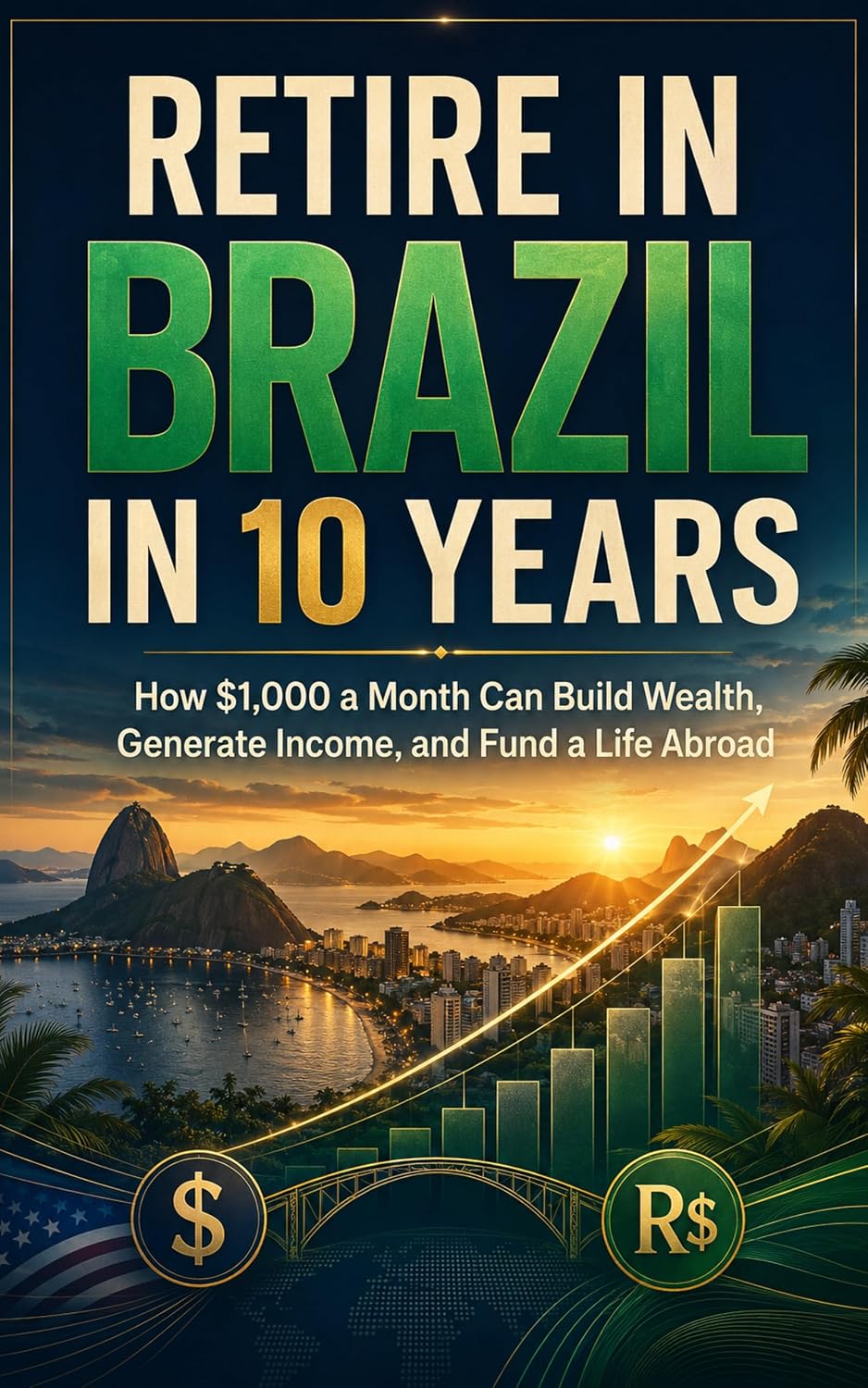ler totalmente Retire in Brazil in 10 Years: The $1,000-a-Month Global Blueprint for Compound Growth, High-Interest Investing, and Passive Income (English Edition)