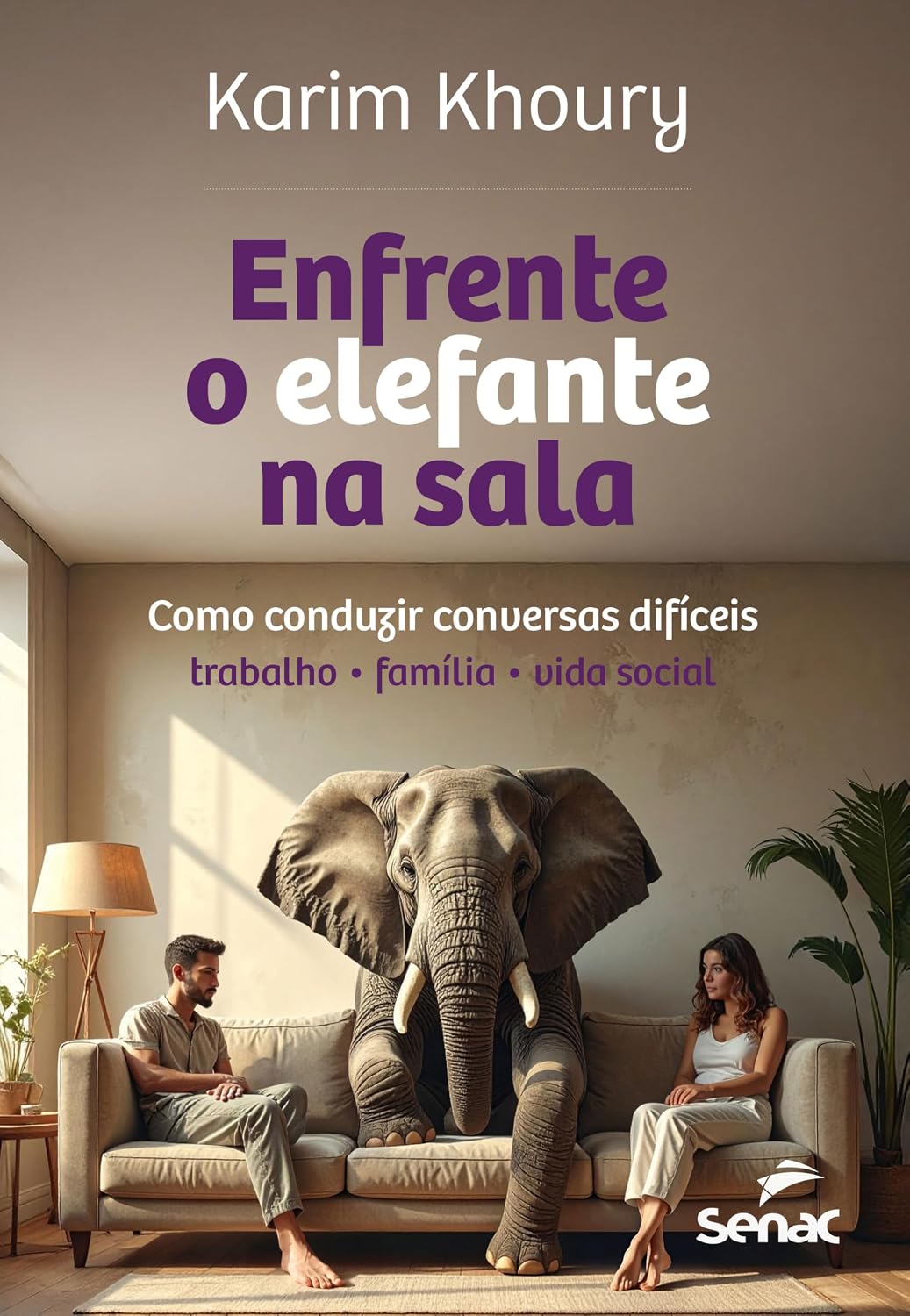 ler totalmente Enfrente o elefante na sala: como conduzir conversas difíceis – trabalho, família, vida social