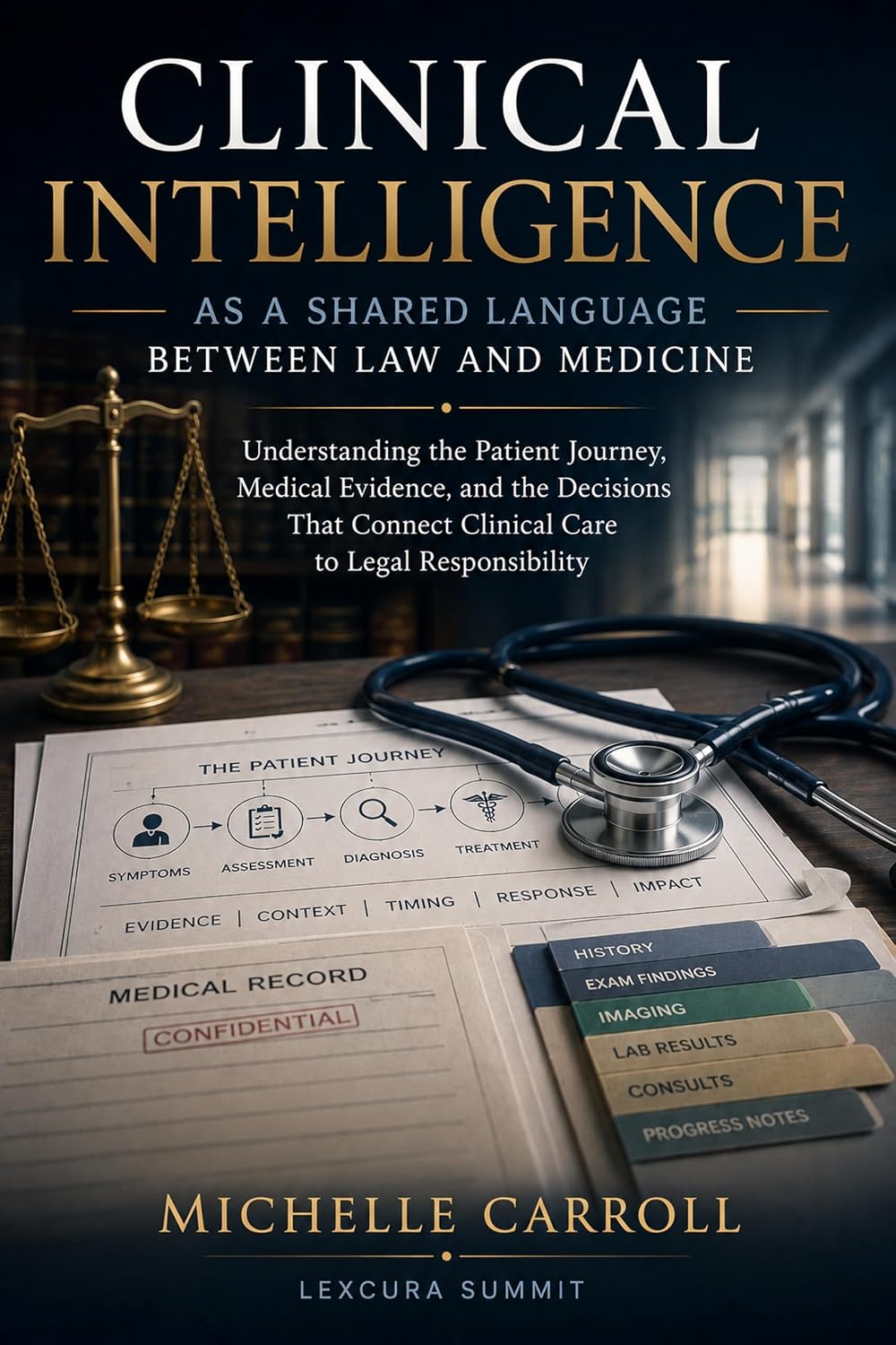 ler totalmente Clinical Intelligence as a Shared Language Between Law and Medicine: Understanding the Patient Journey, Medical Evidence, and the Decisions That Connect... to Legal Responsibility (English Edition)