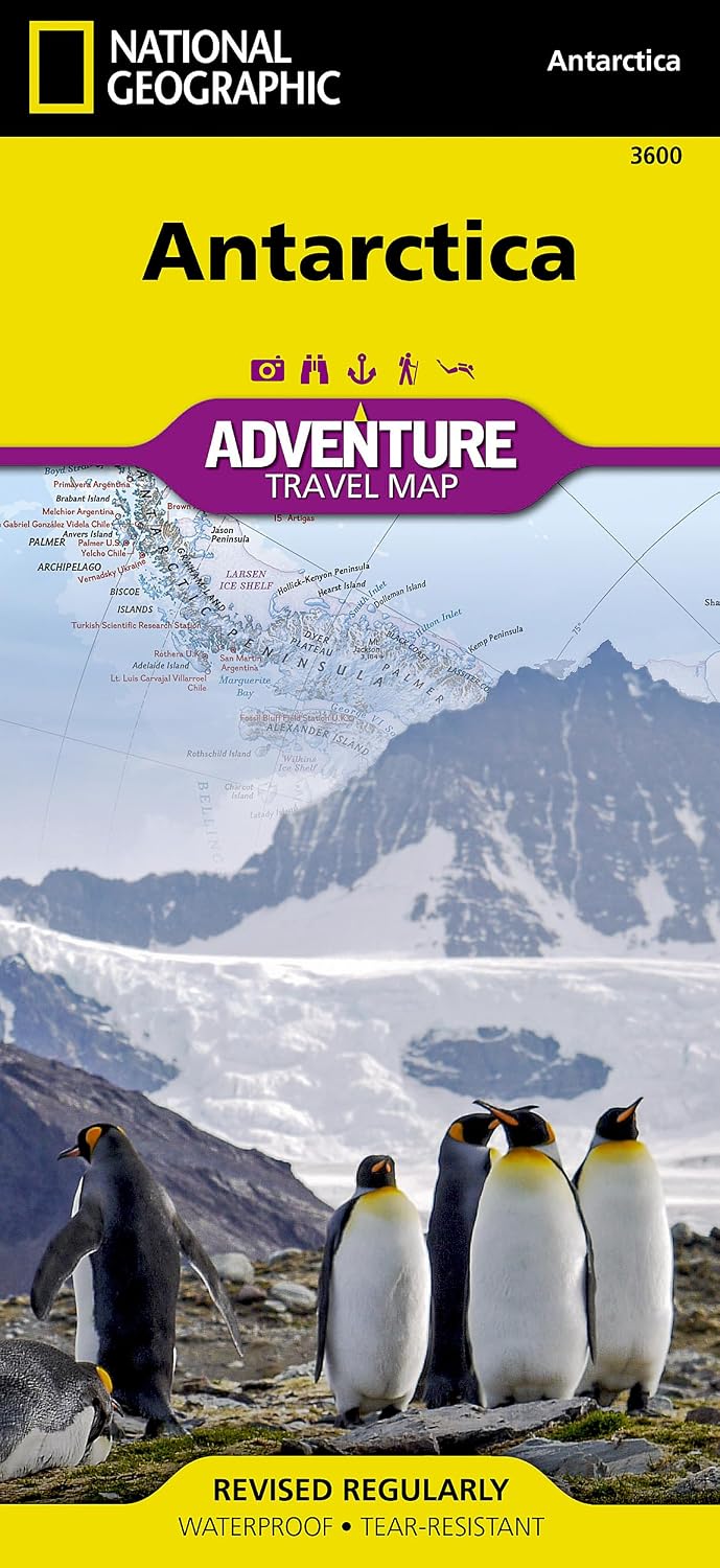 Antarctica Map: 1:400000: 3600