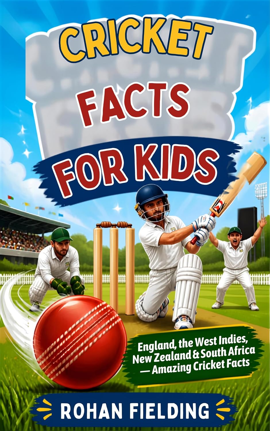 Cricket Facts for Kids: England, the West Indies, New Zealand & South Africa: Amazing Facts About Test Cricket's Greatest Rivals, Legends, and World Cup History (Fun Facts in Sports) (English Edition) baixar livro de graça