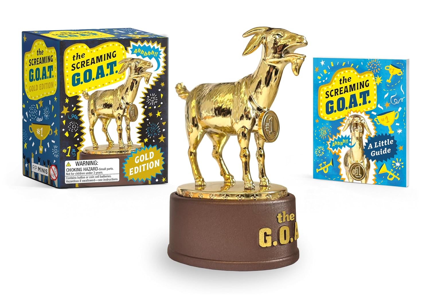 ler totalmente The Screaming G.O.A.T. (Greatest of All Time, Gold Edition Goat): Ahhhhh!