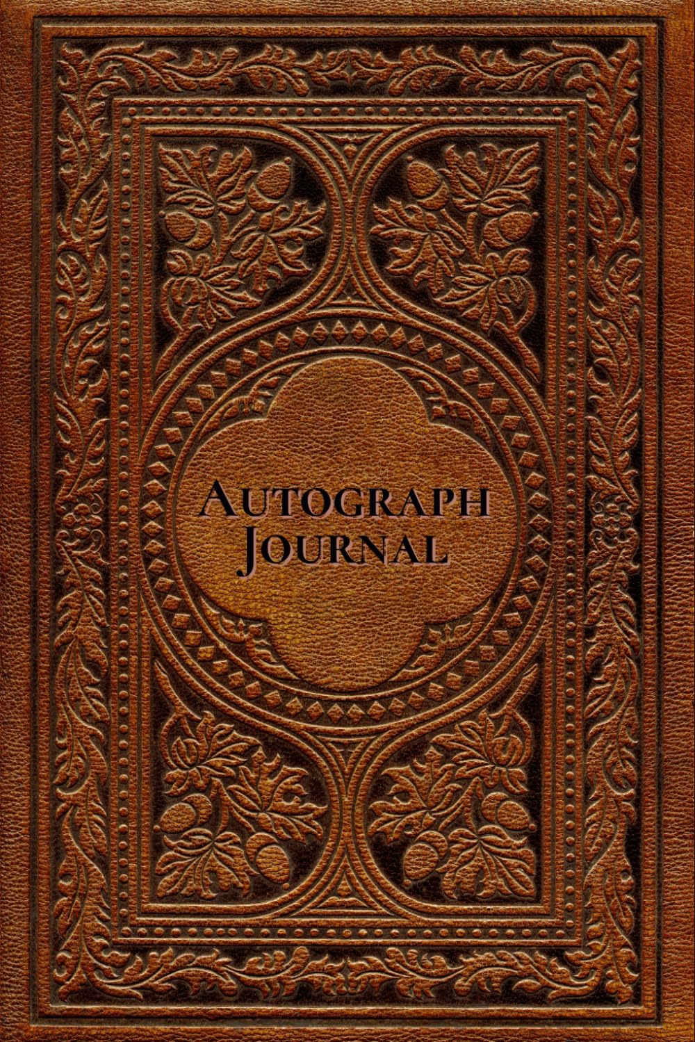 Autograph Journal for Adults: Elegant Softcover Book for Signatures and/or Photos of Celebrities, Authors, or Famous People at Concerts, Conventions,... Scrapbook for Men or Women. Antique Look. baixar livro de graça