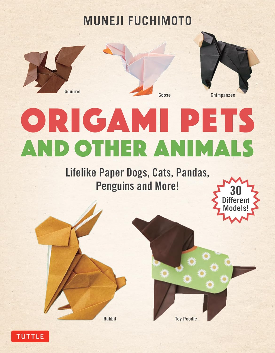 ler totalmente Origami Pets and Other Animals: Lifelike Paper Dogs, Cats, Pandas, Penguins and More! (30 Different Models)