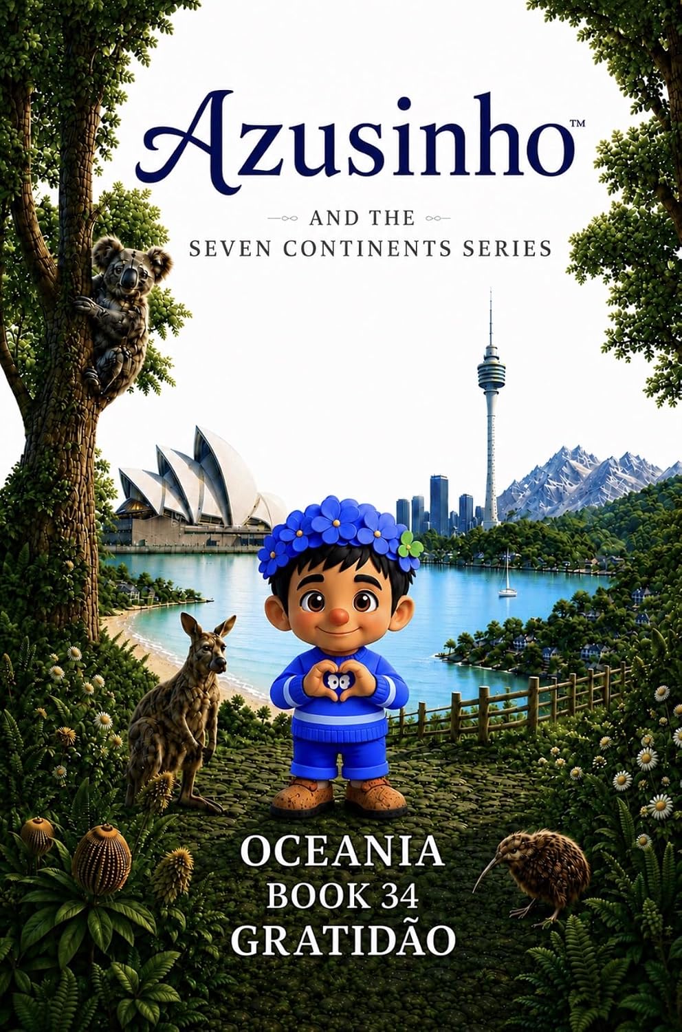 Azusinho™ Série Sete Continentes · Oceânia 34: Gratidão (Azusinho · Sete Continentes Livro 42) baixar livro de graça