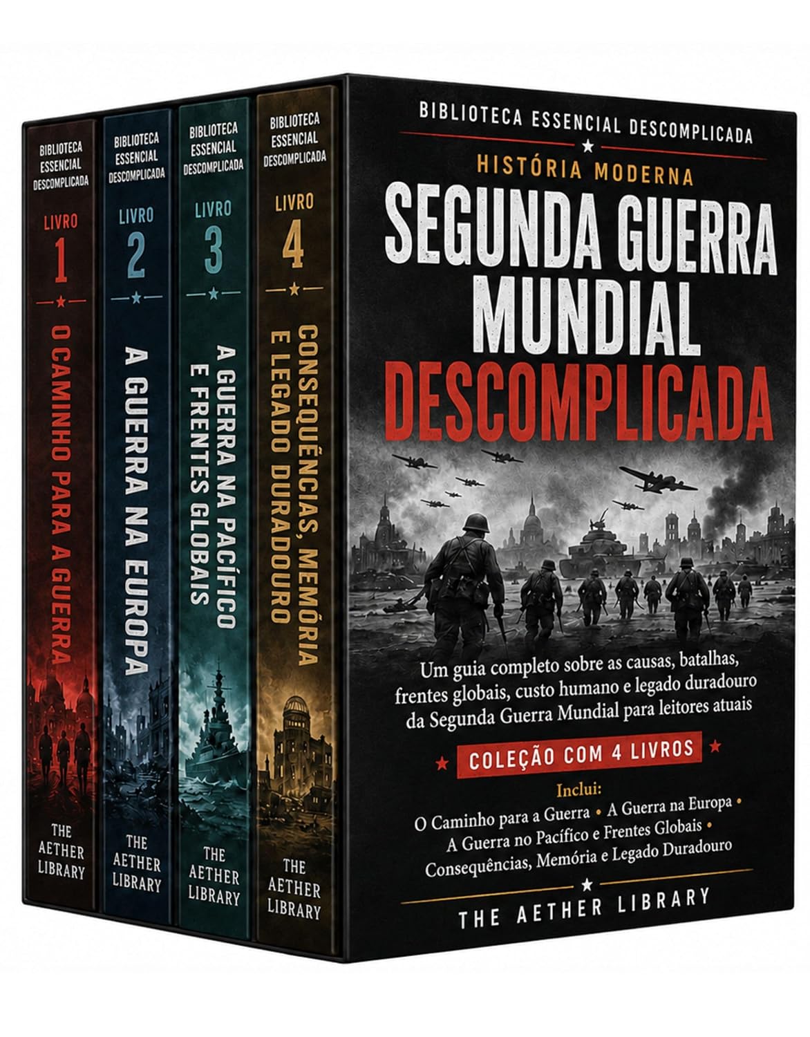 capítulo por capítulo baixar Segunda Guerra Mundial descomplicada - Um guia completo sobre as causas, batalhas, frentes globais, custo humano e legado duradouro da Segunda Guerra Mundial para o leitor moderno