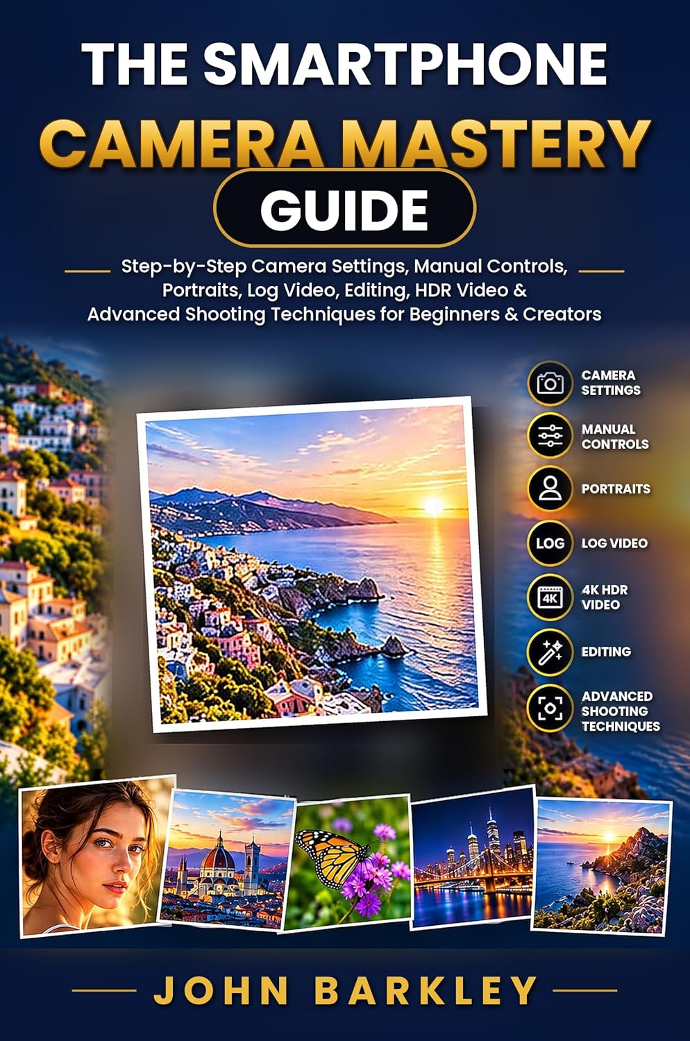 THE SMARTPHONE CAMERA MASTERY GUIDE: Step-by-Step Camera Settings, Manual Controls, Portraits, Log Video, Editing, HDR Video & Advanced Shooting Techniques for Beginners and Creators (English Edition) baixar o livro de graça