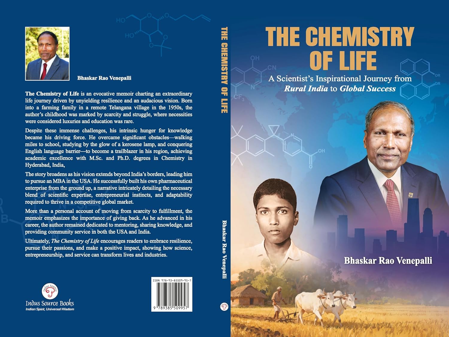 ler totalmente The Chemistry of Life: A Scientist's Inspirational Journey from Rural India to Global Success (English Edition)