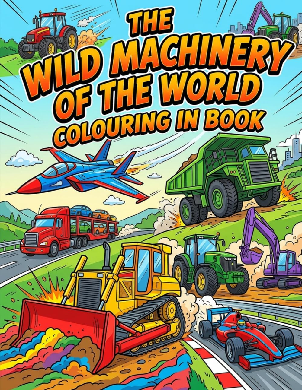 ler totalmente The Wild Machinery of the World Colouring In Book