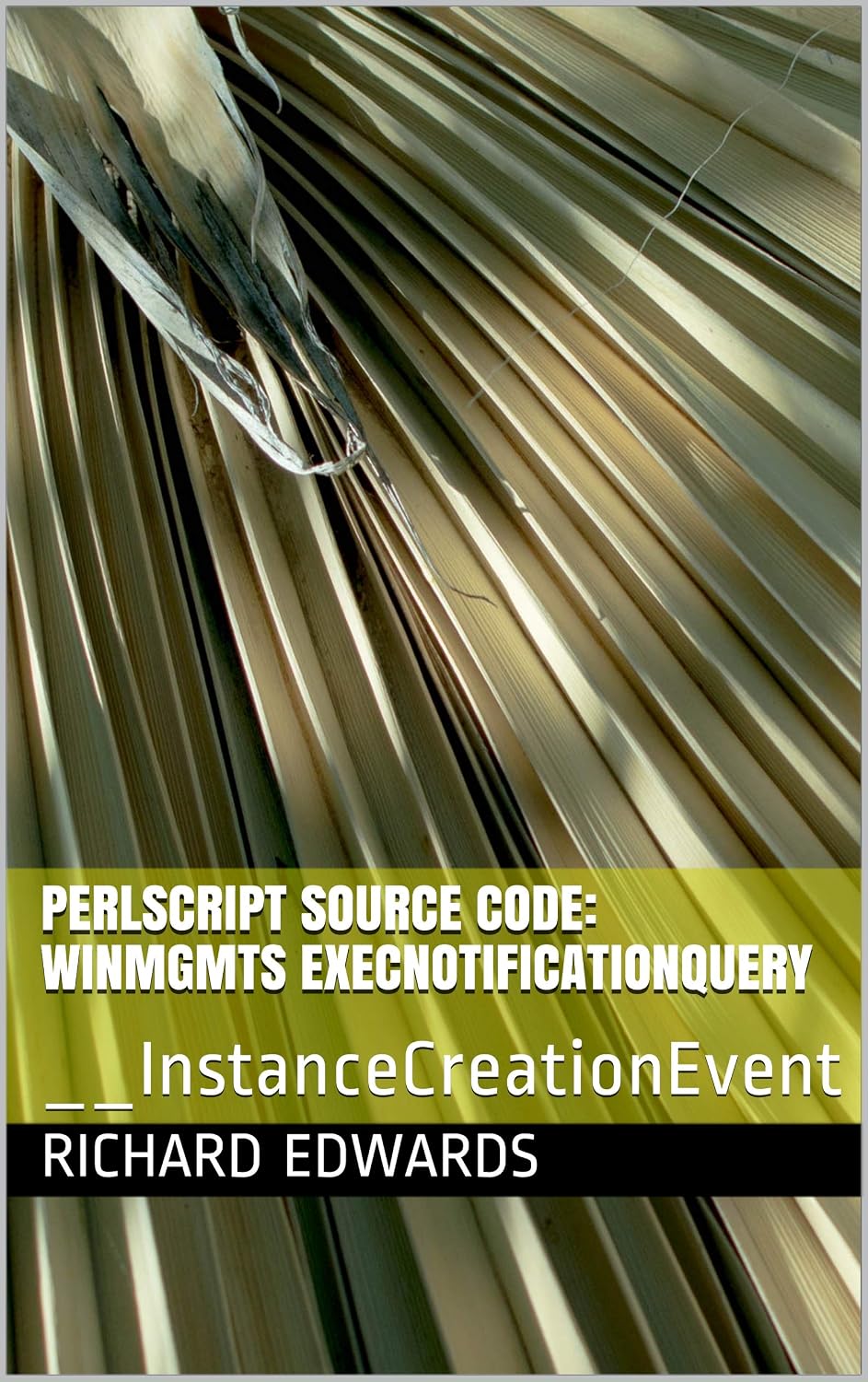 ler totalmente PerlScript Source Code: Winmgmts ExecNotificationQuery: __InstanceCreationEvent (English Edition)