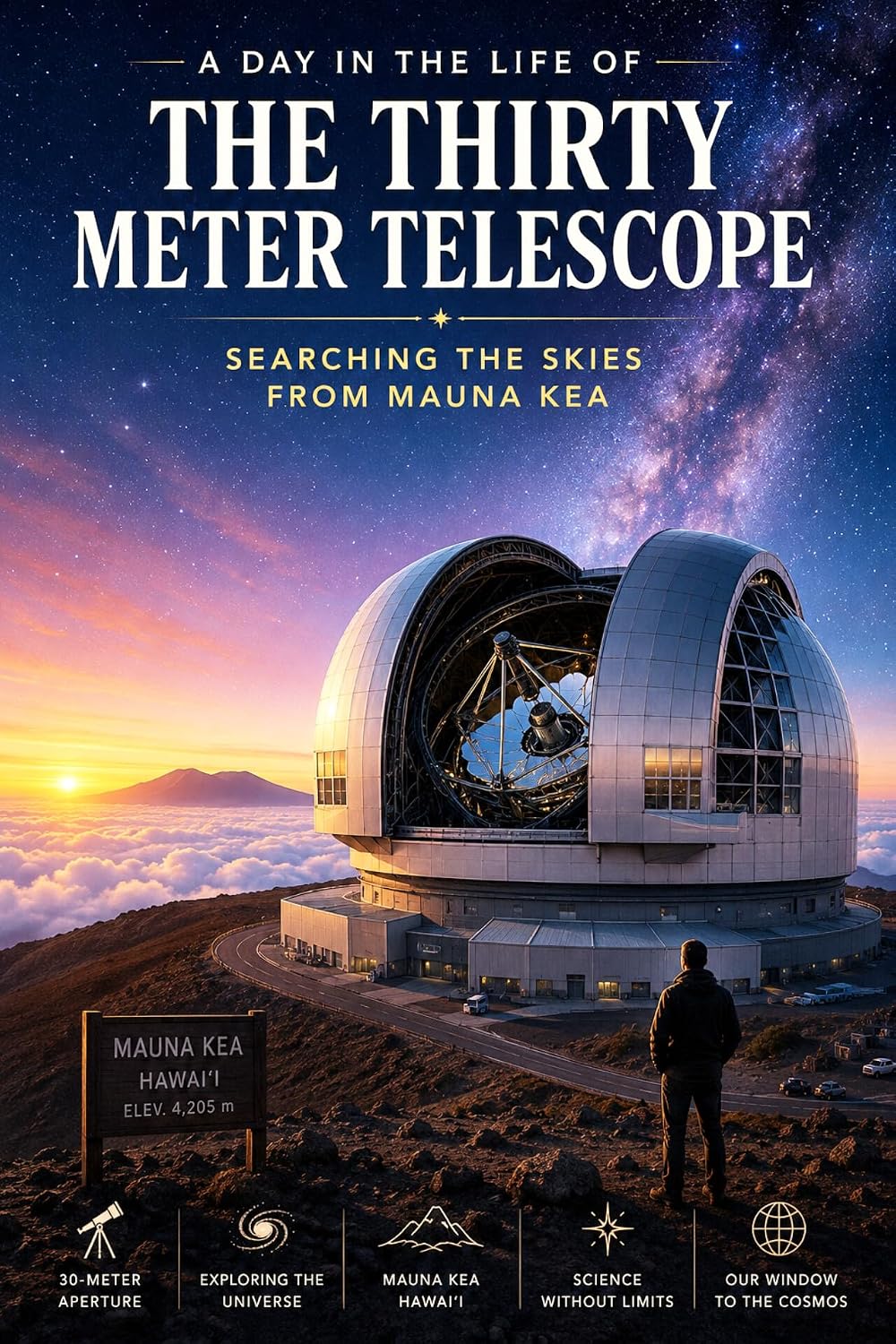 A Day in the Life of the Thirty Meter Telescope: Searching the Skies from Mauna Kea (English Edition) baixar o livro de graça