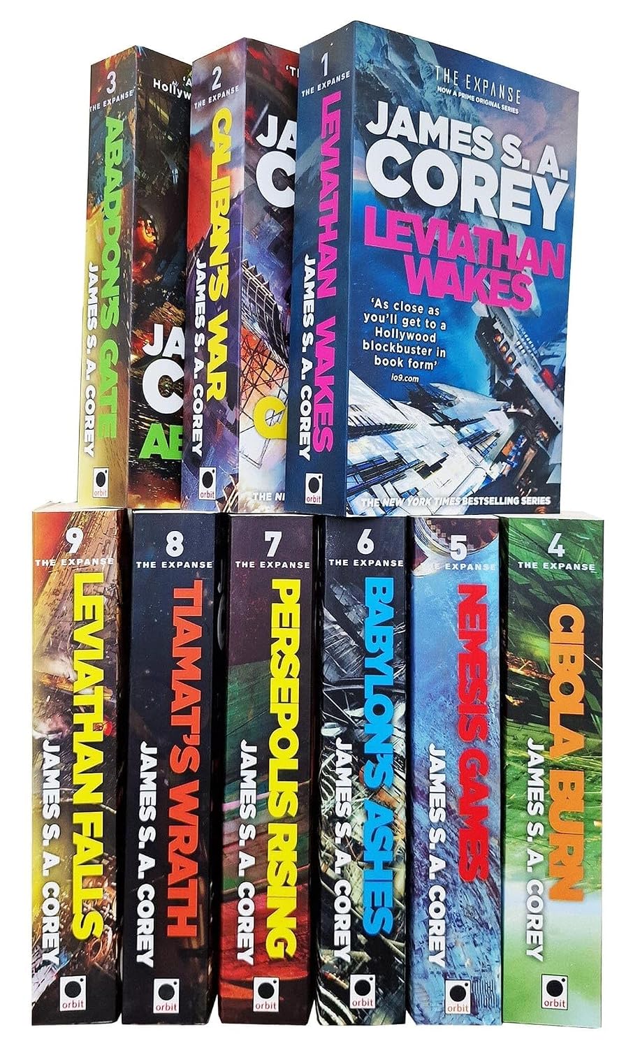 capítulo por capítulo baixar The Expanse Series Collection 9 Books Set By James S A Corey (Leviathan Wakes, Calibans War, Abaddons Gate, Cibola Burn, Nemesis Games, Babylons Ashes, Persepolis Rising & More)