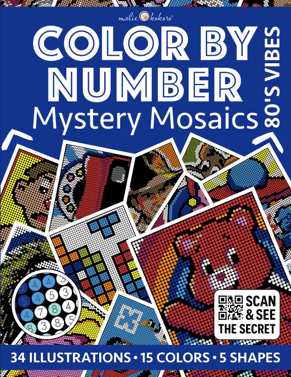 Color by Number: 80's Vibes | Mystery Mosaics Coloring Book for Adults | Pixel Art Coloring for Relaxation and Mindfulness: Bold and Easy | Color Quest | 80s Nostalgia (Color by Number | Pixelart) baixar o livro de graça