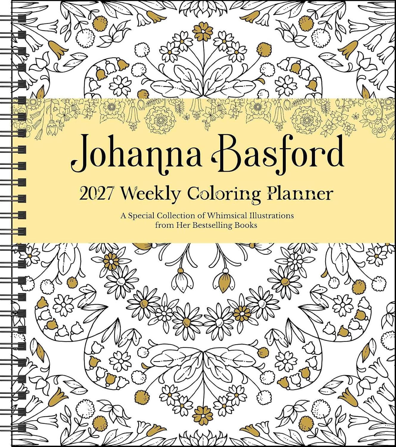 Johanna Basford 2027 Weekly Coloring Calendar baixar o livro de graça