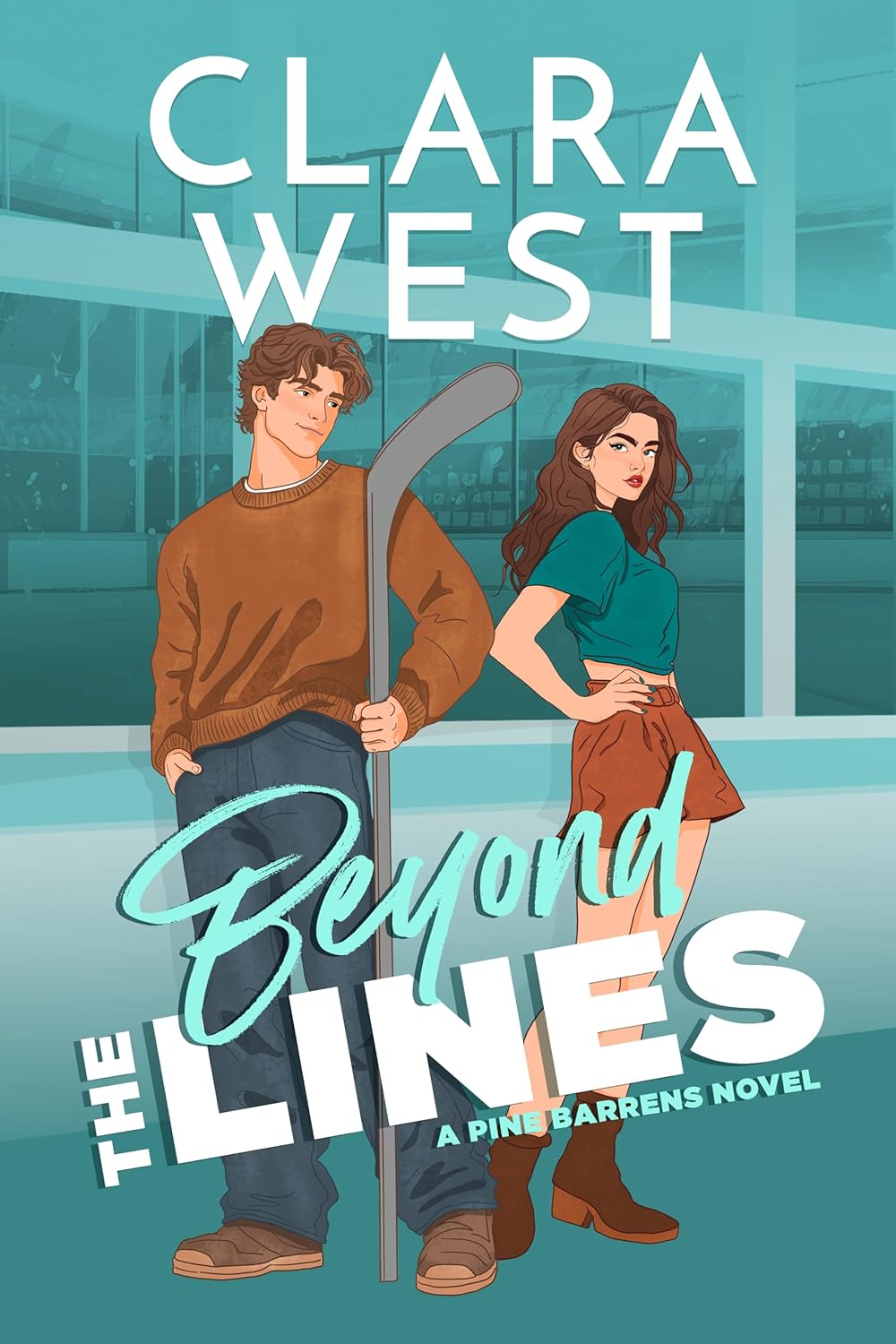 ler totalmente Beyond the Lines: An enemies-to-lovers college hockey romance (Pine Barren University Book 1) (English Edition)