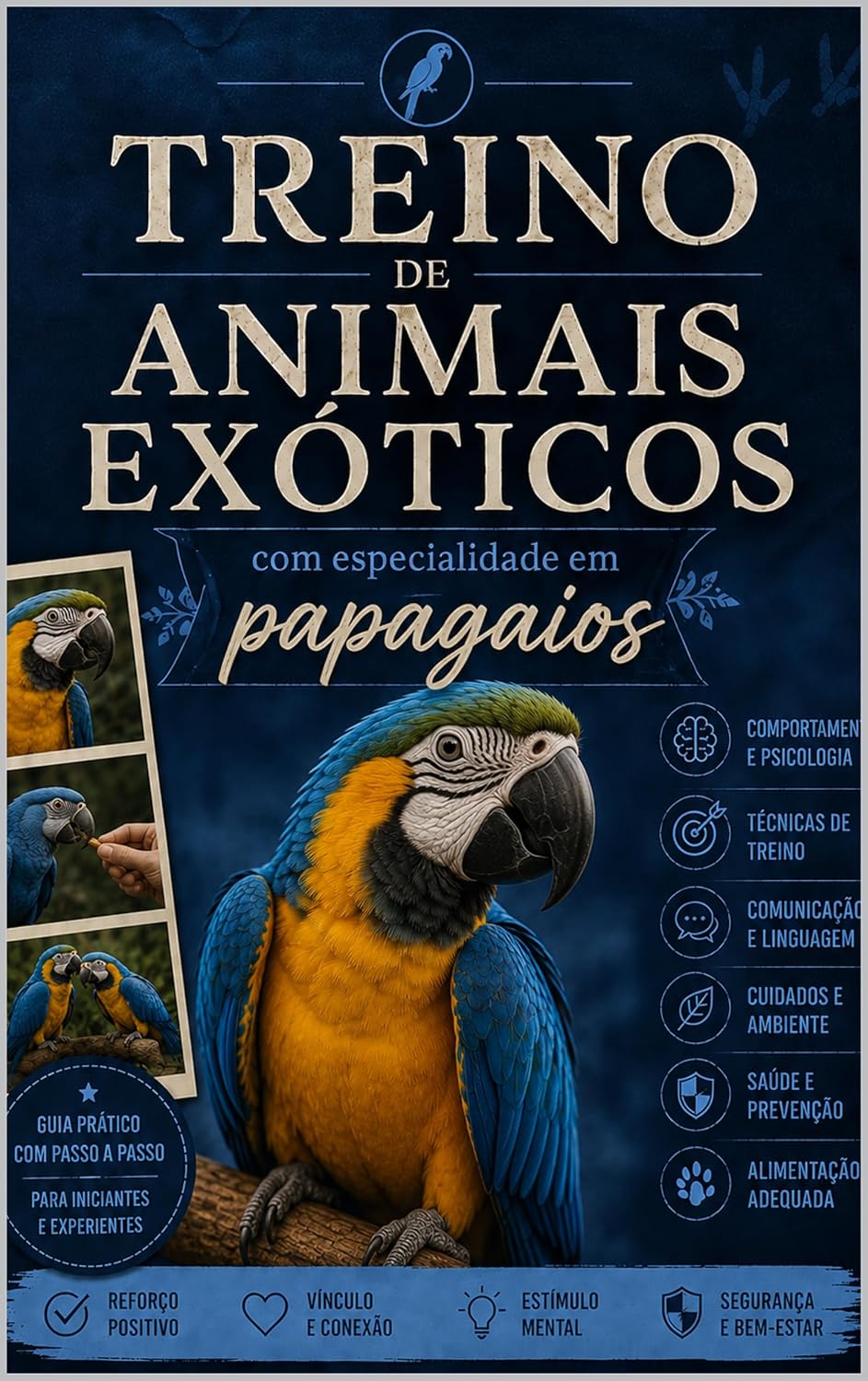 capítulo por capítulo baixar Treino de Animais Exóticos: com especialidade em papagaios (Mestres do mundo exótico Livro 5)