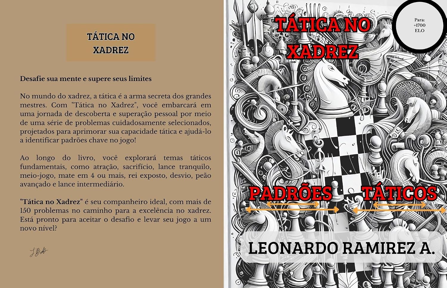 capítulo por capítulo baixar Tática no Xadrez: Padrões Táticos, Reconhecimento de Padrões no Xadrez, Estratégia no Xadrez, Treinamento de Táticas (Estratégias e Padrões) ( Edição em português )