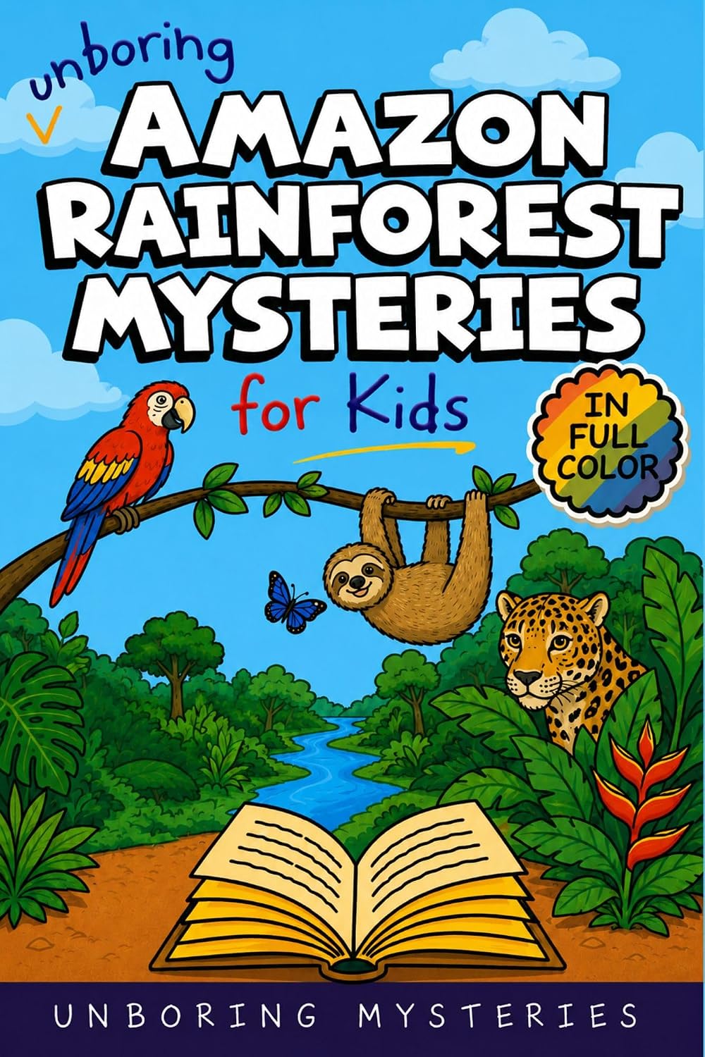 capítulo por capítulo baixar Unboring Amazon Rainforest Mysteries for Kids: Funny, Fascinating Guide to the Greatest Amazon Rainforest Mysteries, Incredible Creatures, and Unanswered... and Homeschoolers Book 7) (English Edition)