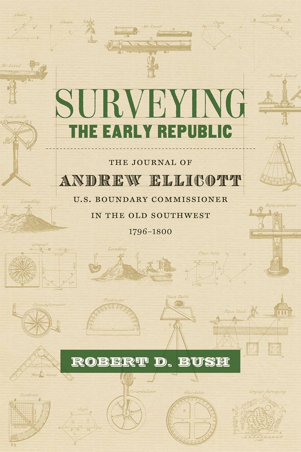 Surveying the Early Republic: The Journal of Andrew Ellicott, U.S. Boundary Commissioner in the Old Southwest, 1796-1800 (Library of Southern Civilization) (English Edition)