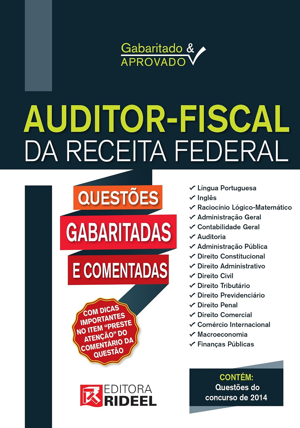 Gabaritado e Aprovado – Auditor Fiscal da Receita Federal baixar o livro de graça