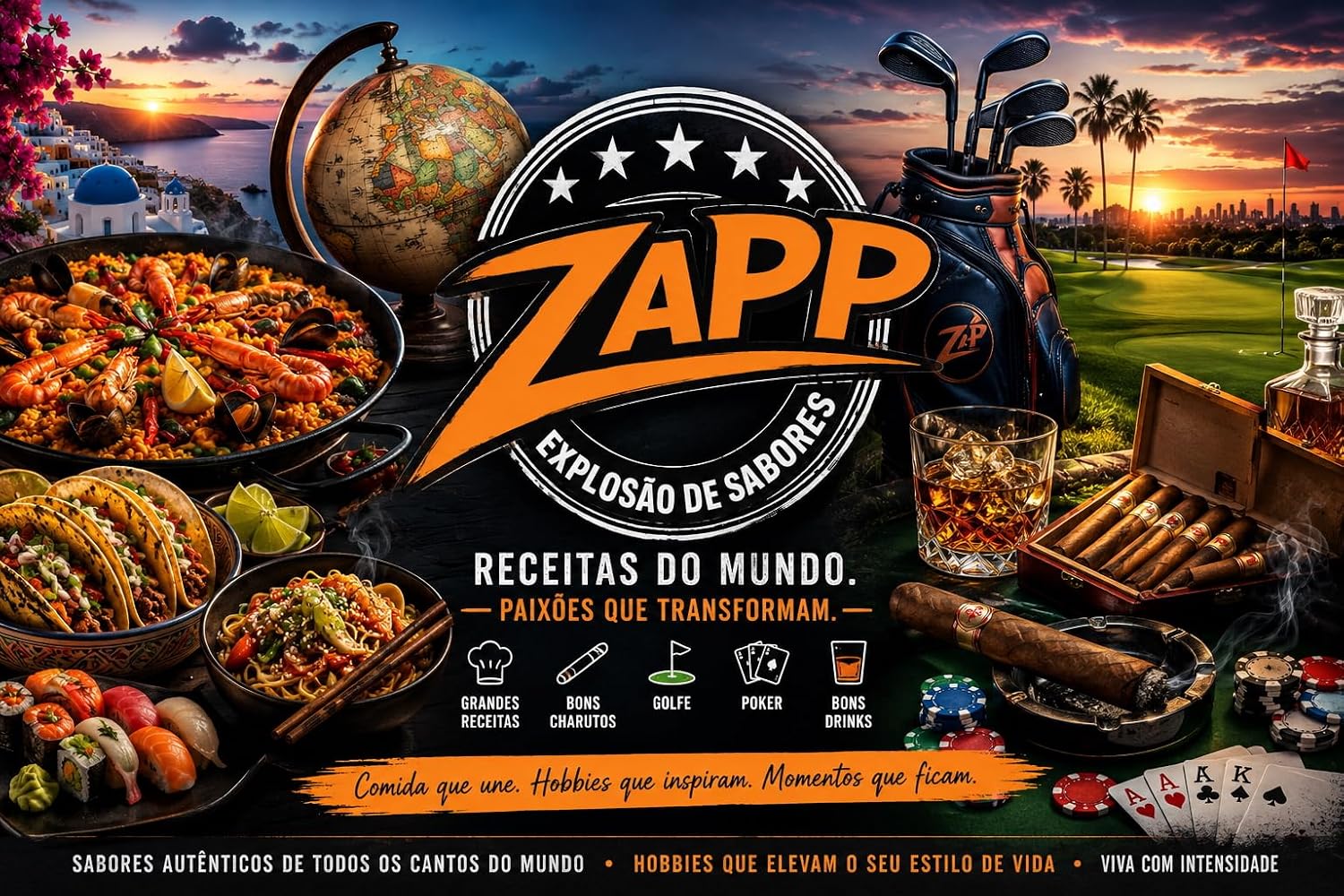 Zapp Estilo de vida e alimentação: Explosão de sabores baixar o livro de graça