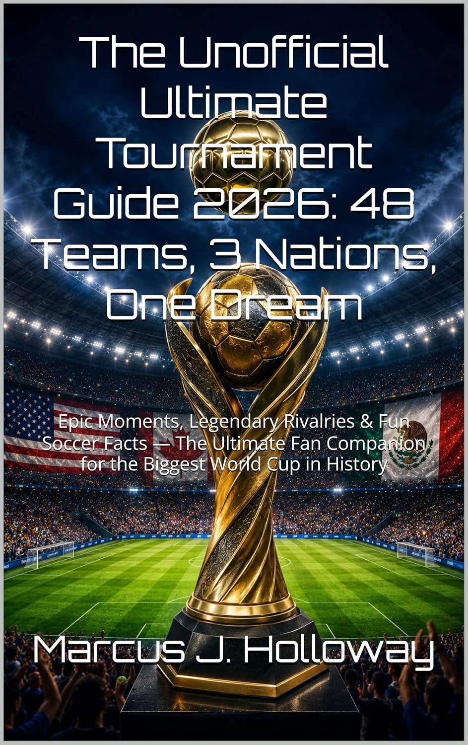 ler totalmente The Unofficial Ultimate Tournament Guide 2026: 48 Teams, 3 Nations, One Dream: Epic Moments, Legendary Rivalries & Fun Soccer Facts — The Ultimate Fan... World Cup in History (English Edition)