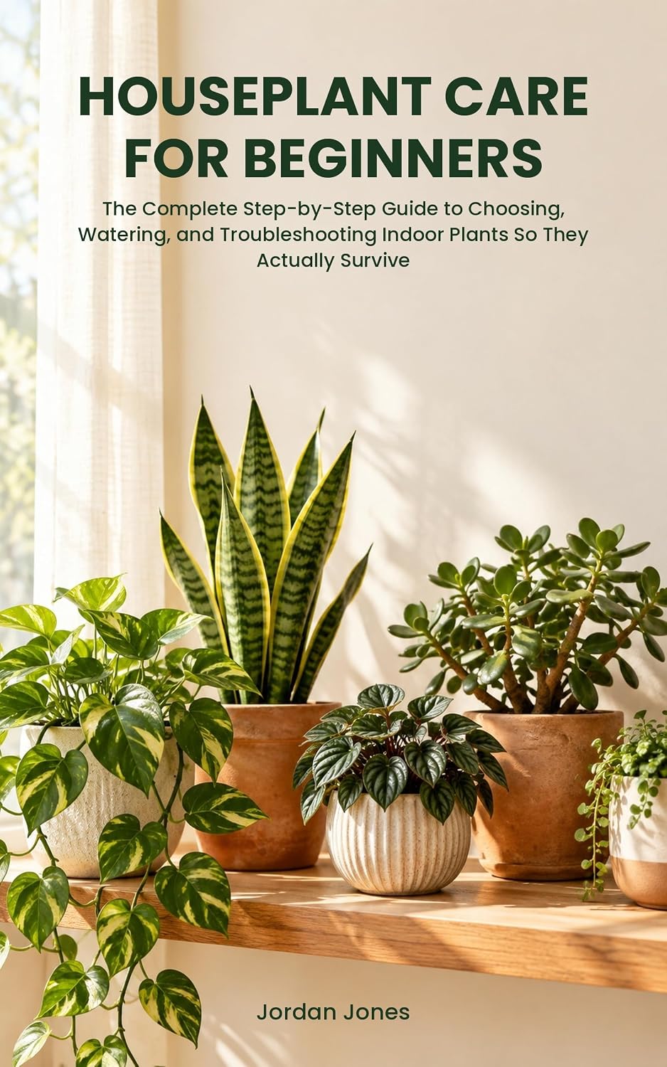 Houseplant Care for Beginners: The Complete Step-by-Step Guide to Choosing, Watering, and Troubleshooting Indoor Plants So They Actually Survive (English Edition) baixar o livro de graça