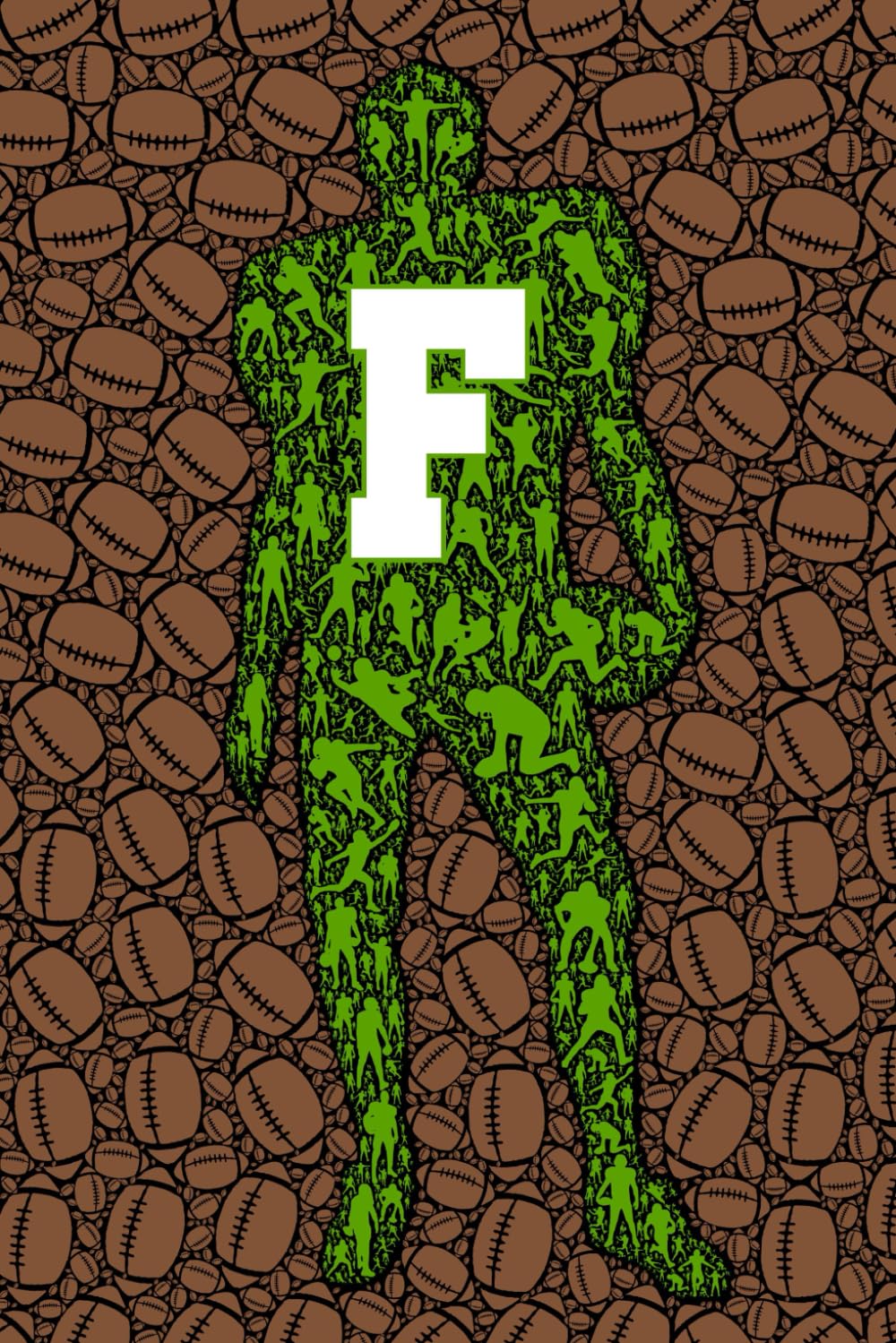 F: Letter "F" Initial American Football Player and Sports Ball Personalized Name Monogram Notebook - College-Ruled Personal Journal, Writing Pad, or Diary for Football Fans - 110 Pages, 6x9 baixar o livro de graça
