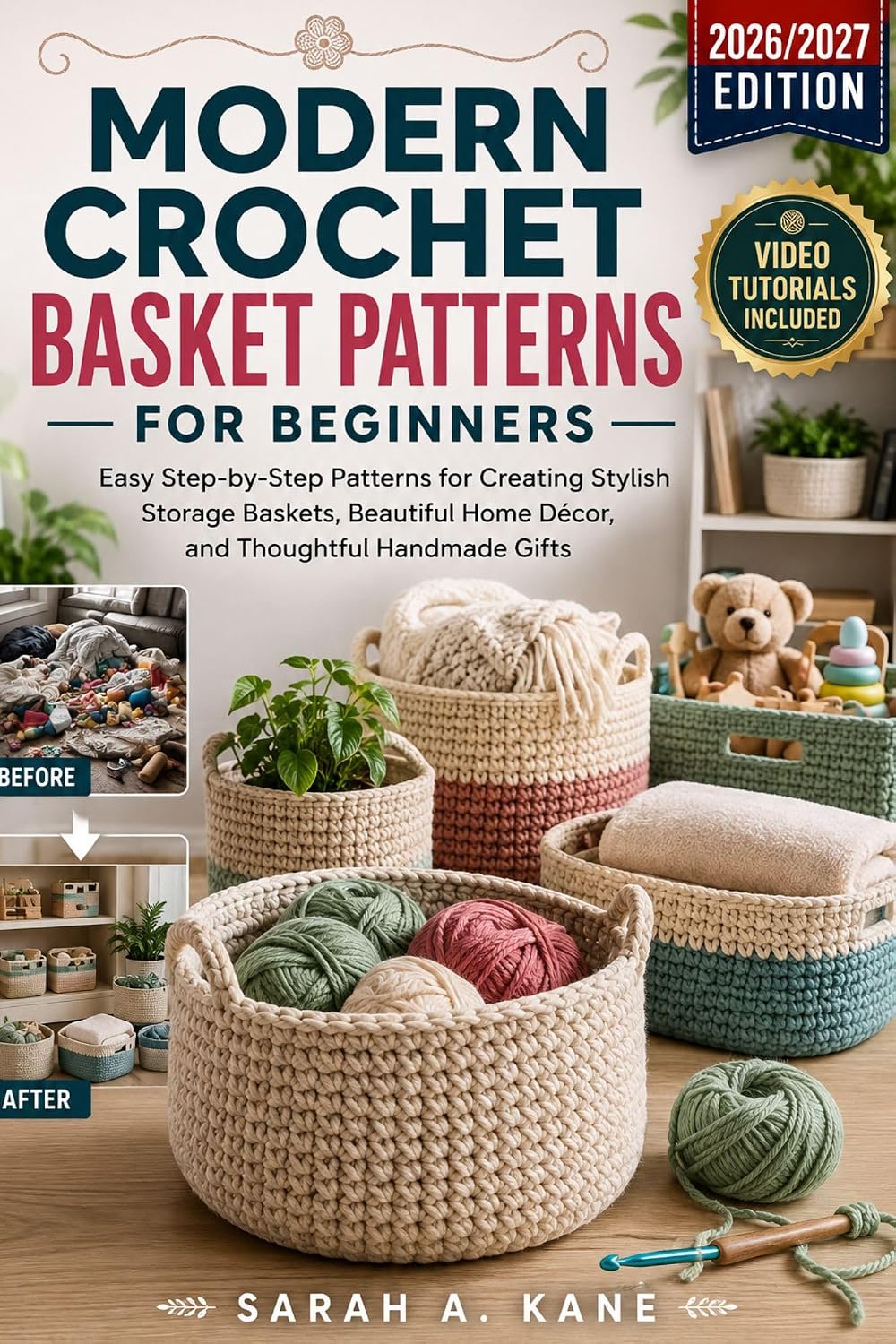 MODERN CROCHET BASKET PATTERNS FOR BEGINNERS: Easy Step-by-Step Patterns for Creating Stylish Storage Baskets, Beautiful Home Décor, and Thoughtful Handmade Gifts (English Edition) baixar o livro de graça