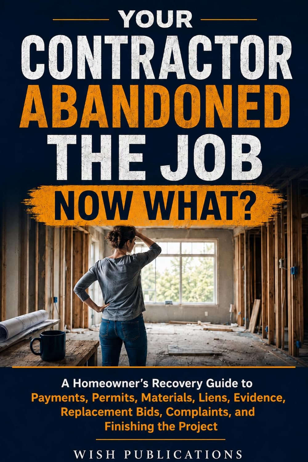 ler totalmente Your Contractor Abandoned the Job—Now What?: A Homeowner’s Recovery Guide to Payments, Permits, Materials, Liens, Evidence, Replacement Bids, Complaints, and Finishing the Project (English Edition)