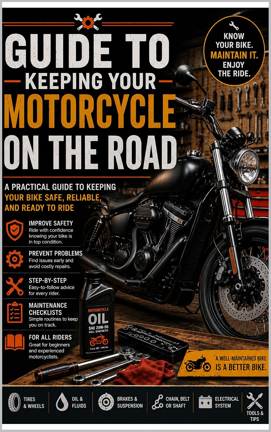 capítulo por capítulo baixar Guide to Keep Your Motorcycle on the Road (English Edition)