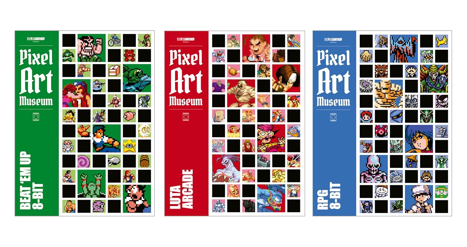 ler totalmente Pixel Art Museum - Primeira Temporada - 3 volumes