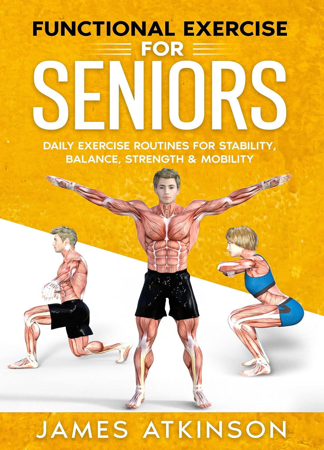 ler totalmente Functional Exercise For Seniors: Daily exercise routines for stability, balance, strength & mobility (Exercise books for seniors) (English Edition)