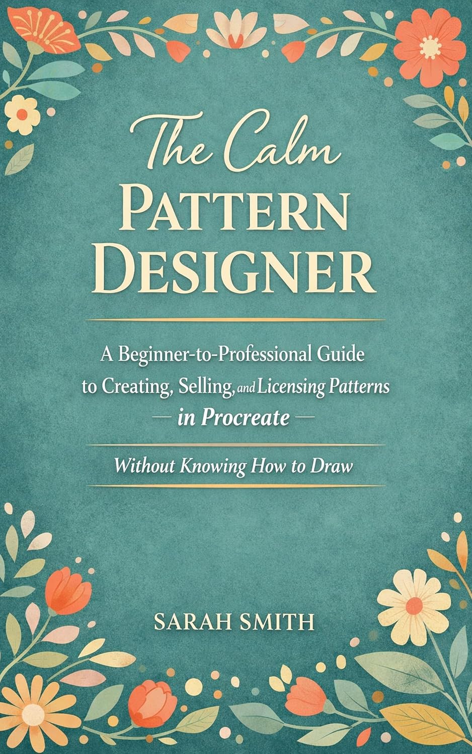 ler totalmente The Calm Pattern Designer: A Beginner-to-Professional Guide to Creating, Selling, and Licensing Patterns in Procreate — Without Knowing How to Draw (The... Studio Series Book 9) (English Edition)