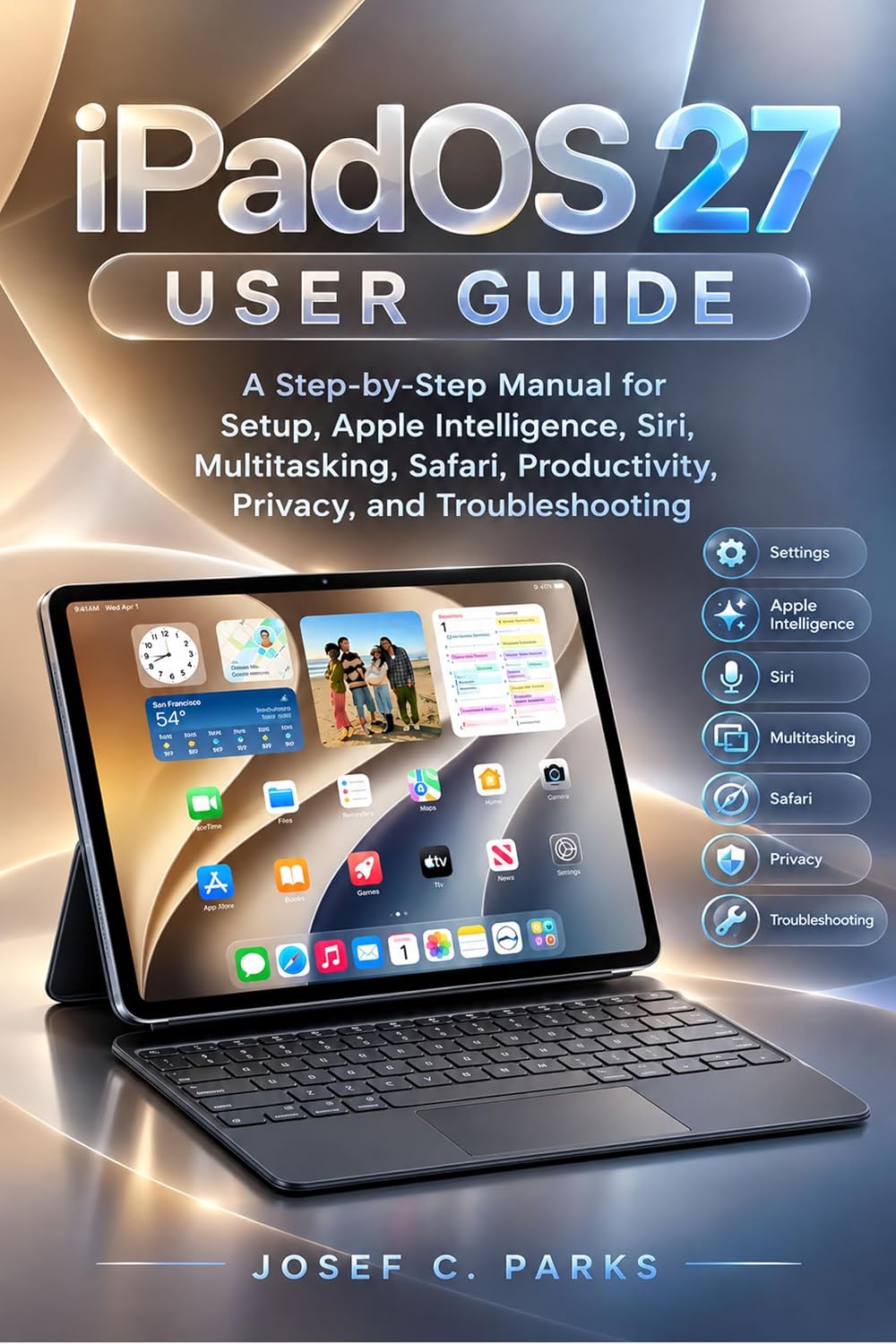 capítulo por capítulo baixar iPadOS 27 USER GUIDE: A Step-by-Step Manual for Setup, Apple Intelligence, Siri, Multitasking, Safari, Productivity, Privacy, and Troubleshooting (English Edition)